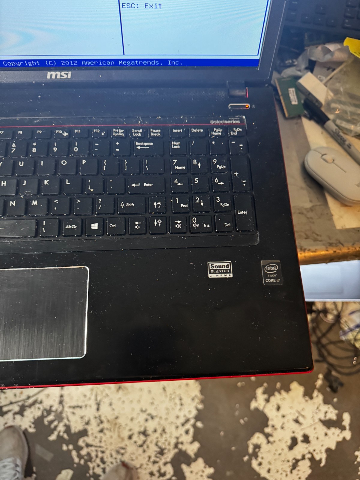 MSI MS-1759 Gaming Laptop w/i7-4710HQ, 8GB RAM, 17.3″ *READ #6039