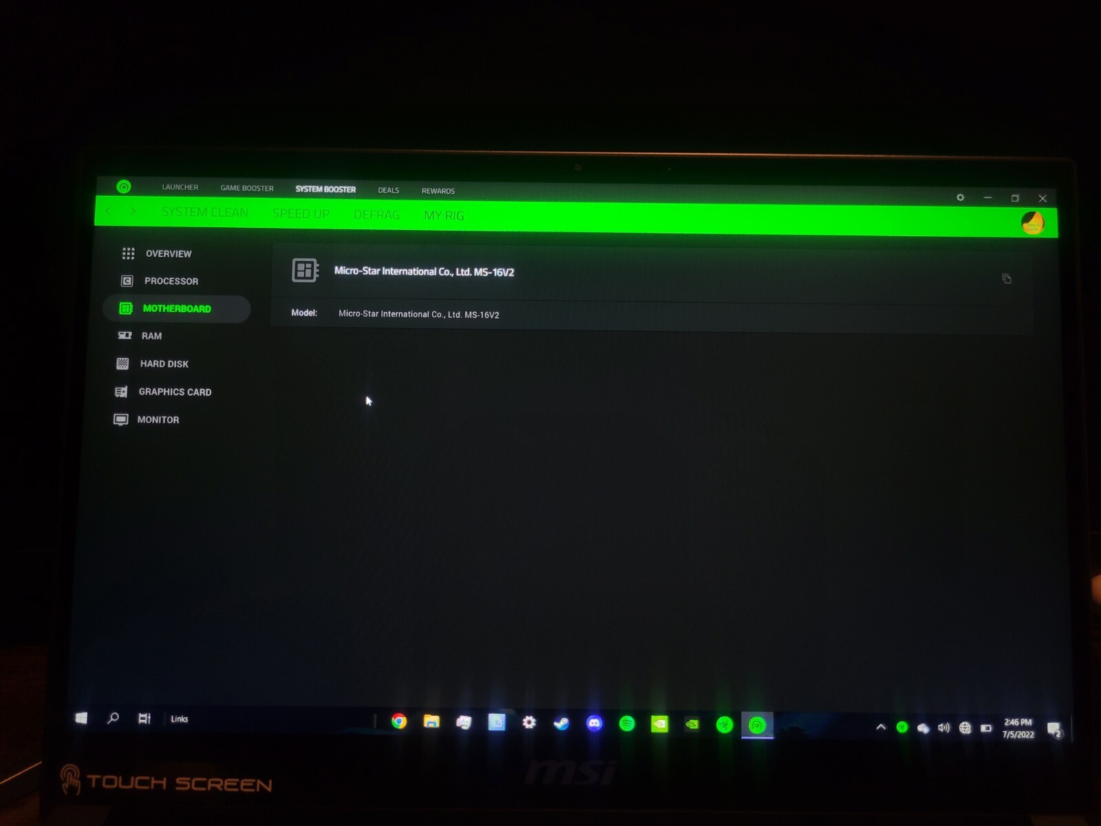 MSI Workststion WS-66 10TMT Perfect Photo, Video, and Audio Editing / Gaming