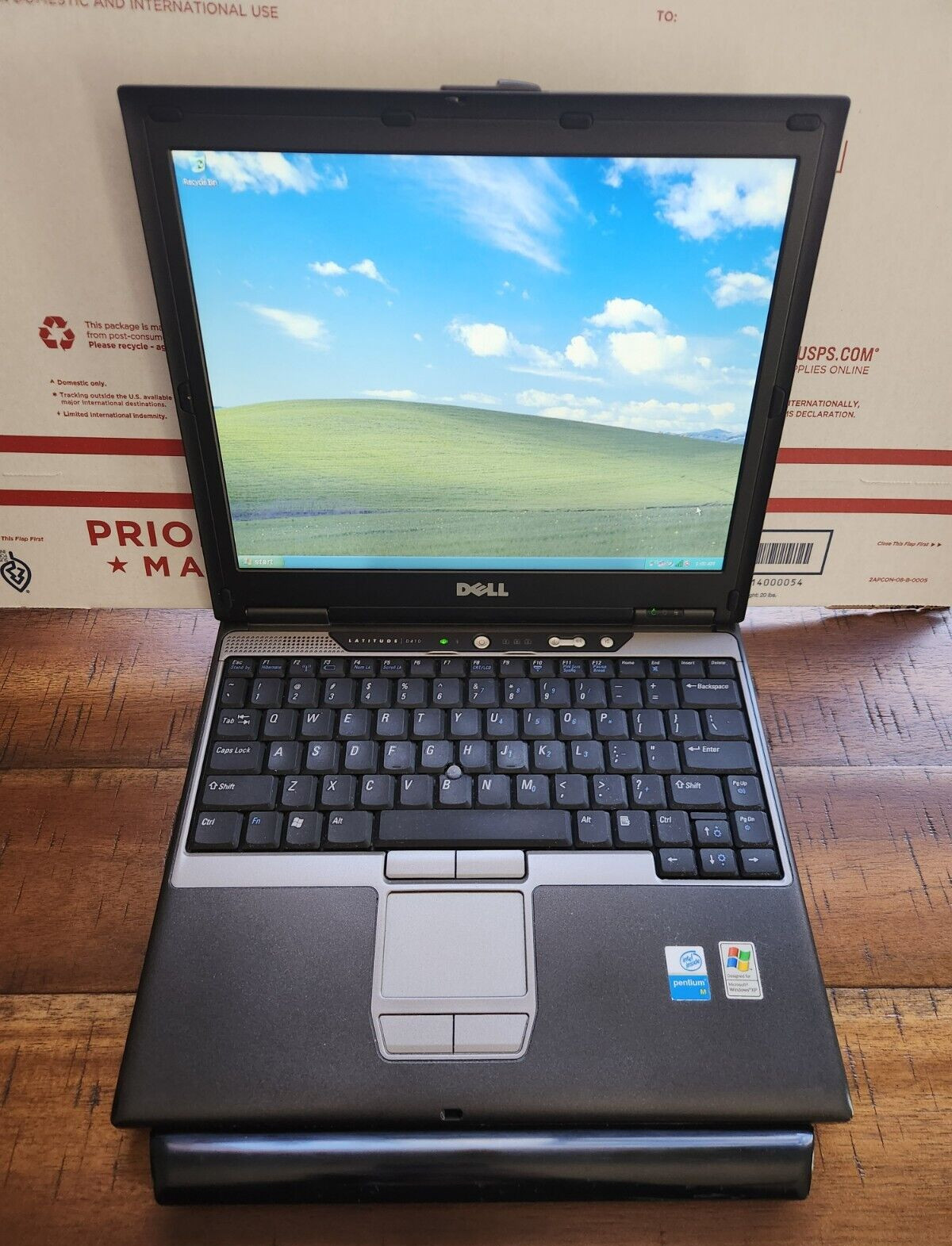Dell Latitude D410 12” Laptop (Intel M @ 1.73GHz,512MB Ram,40GB HDD) Win XP Pro