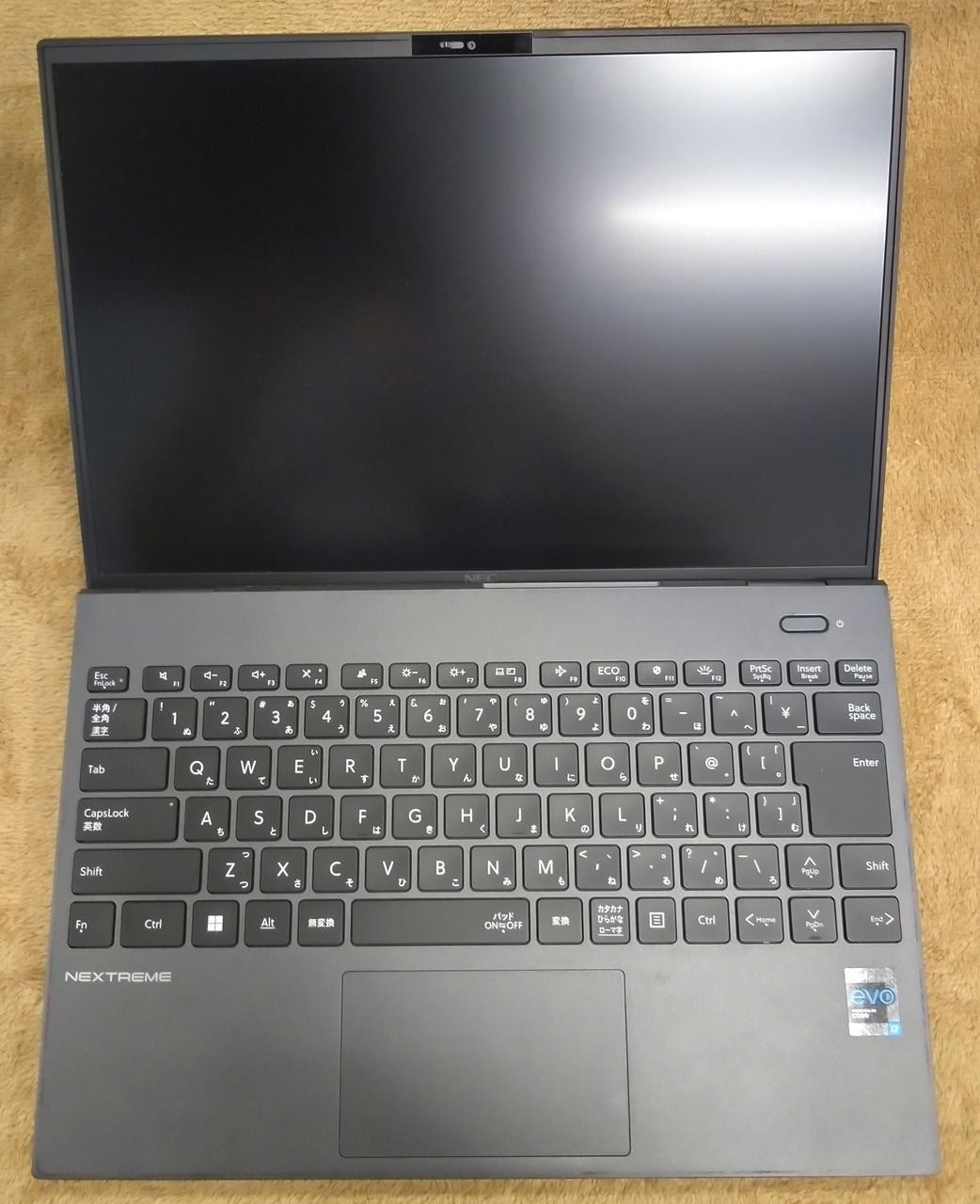 NEC Lavie NEXTREME Carbon PC-XC750DAB i7-1195G7 SSD 512GB 16GB Tested Excellent
