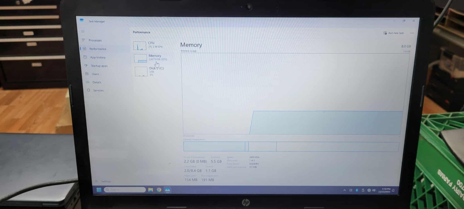 HP Laptop 17-by0062 i5-8250U, 8GB RAM, TOICH NO SSD / Charger – Special P&R