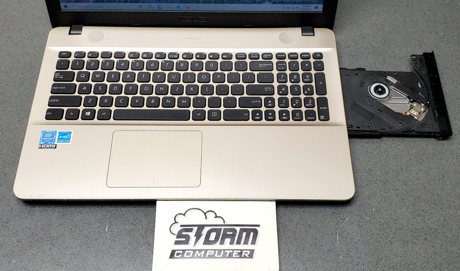 ASUS Vivobook Intel Pentium N4200 4GB 500GB SSD 15.6″ X541NA-PD1003Y