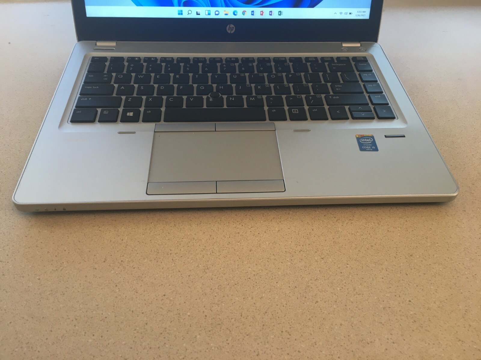 HP Elite book Folio 9470m, i7-3667u, 512GB, 16GB Ram, Windows 10 Pro, MS Office