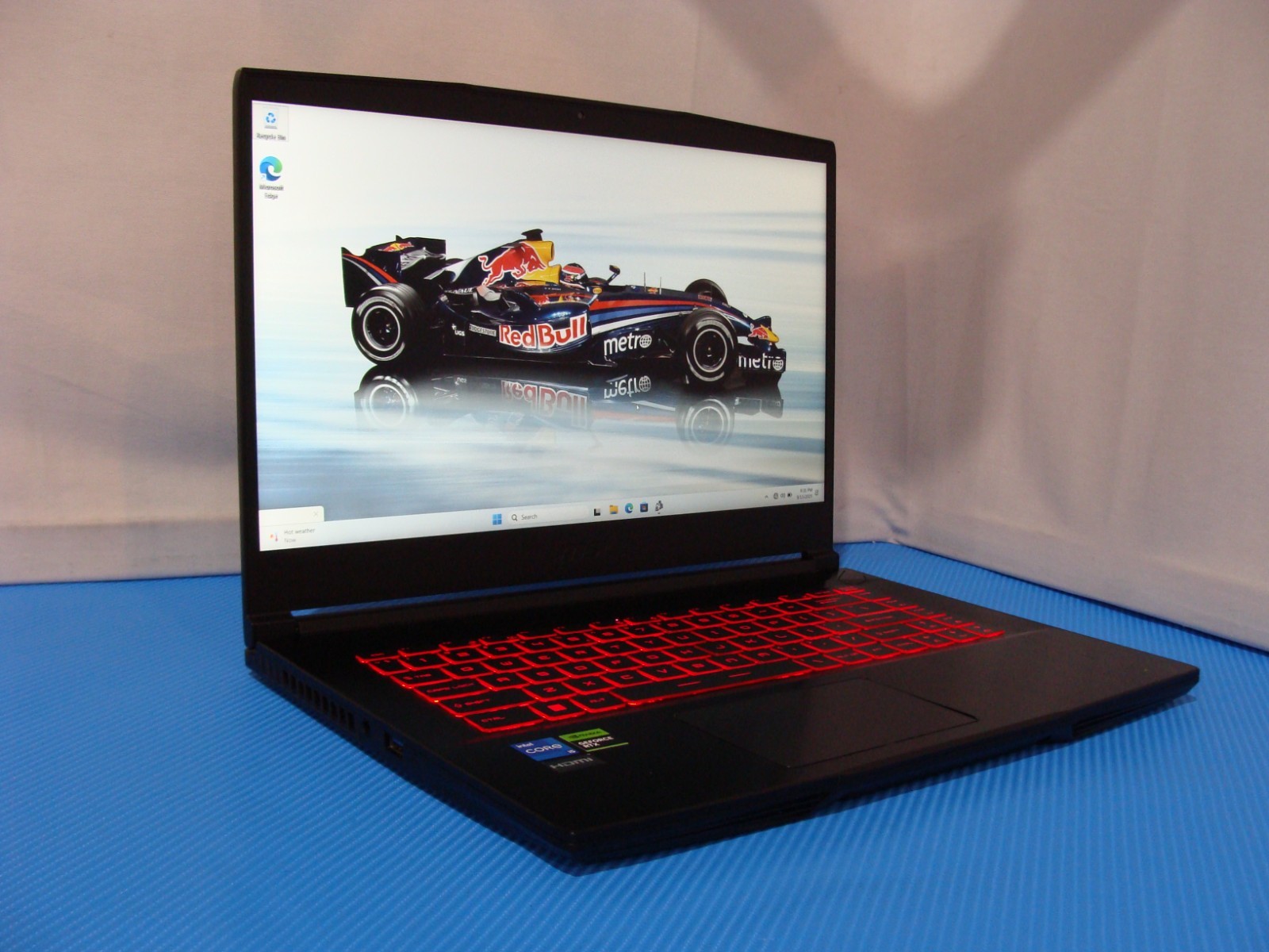 MSI Thin GF63 15.6” FHD 144hz i5-12450H 2.0GHz 8GB 1TB SSD RTX 2050 Battery 99%