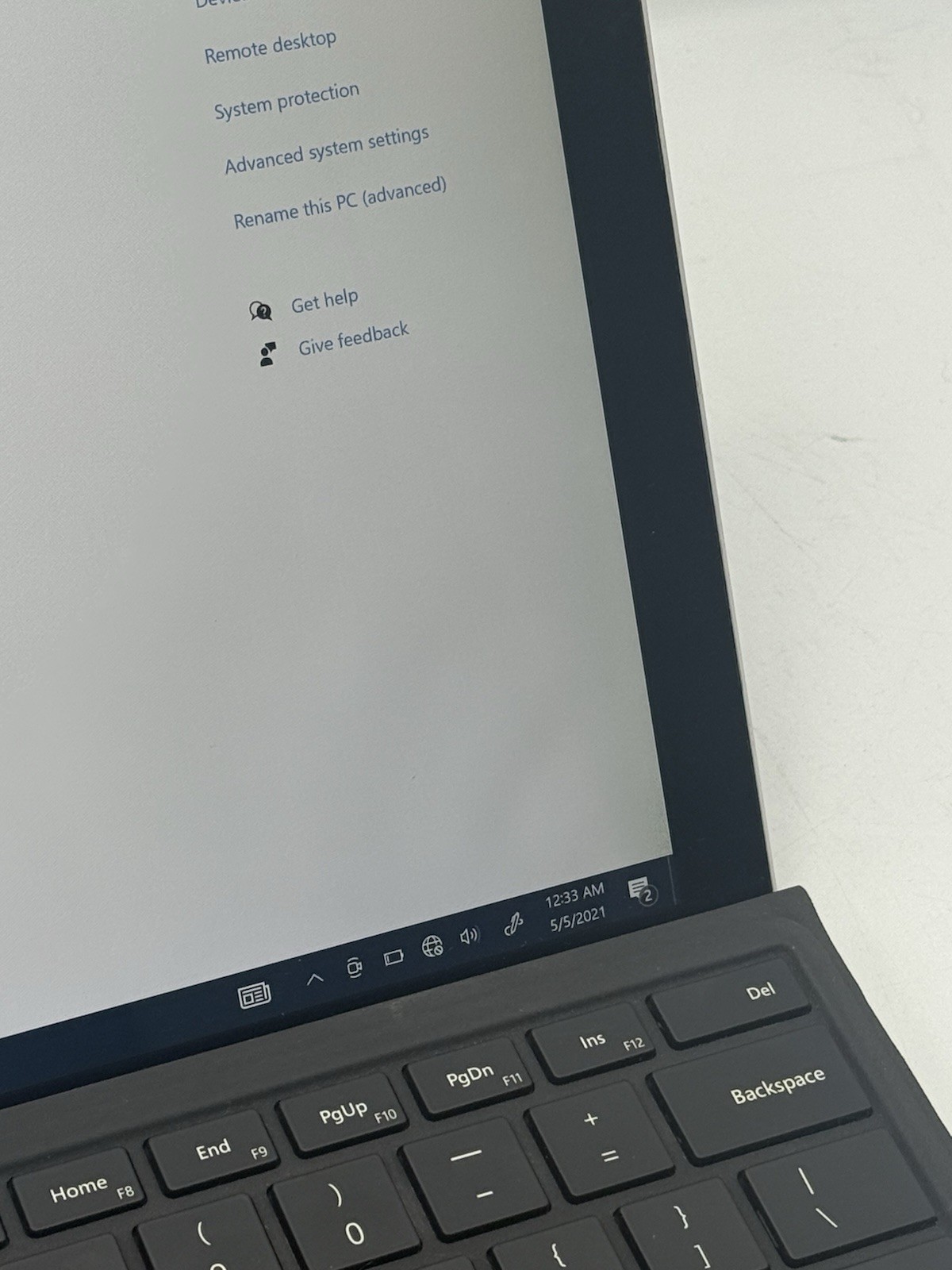 Microsoft Surface Pro 4 1724 12.3” Intel i5-6300U 4GB RAM 128GB SSD WIN10P