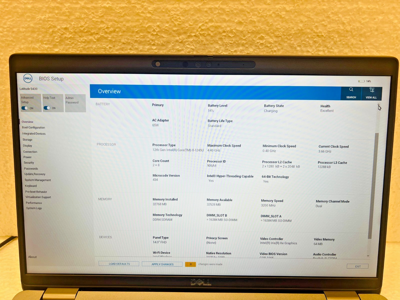 Dell Latitude 5430 Laptop Computer Intel i5 12th 32GB RAM 512NVMe SSD Windows 11
