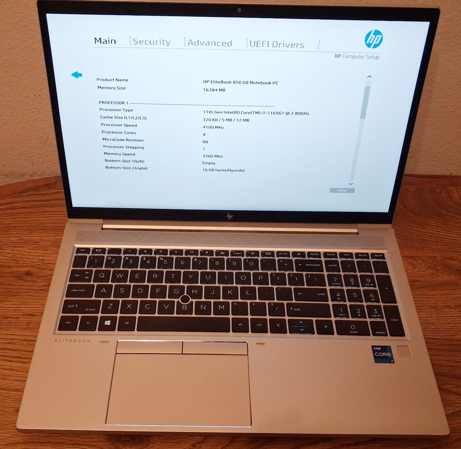 Lot of 2 HP Elitebook 850 g8 i7-1165G7 2.8GHz 16GB DDR4 3200MHz No SSD/HDD OS