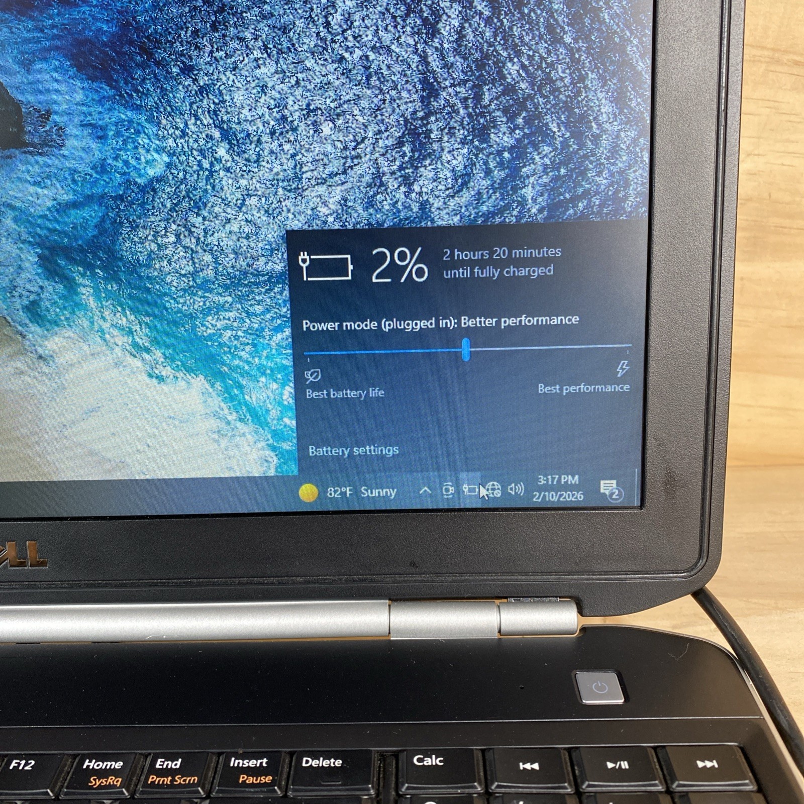 Dell Latitude E5520 15.6 i5-2510M 2.3 8GB RAM 500GB HDD Windows 10 Pro/ bad Bat