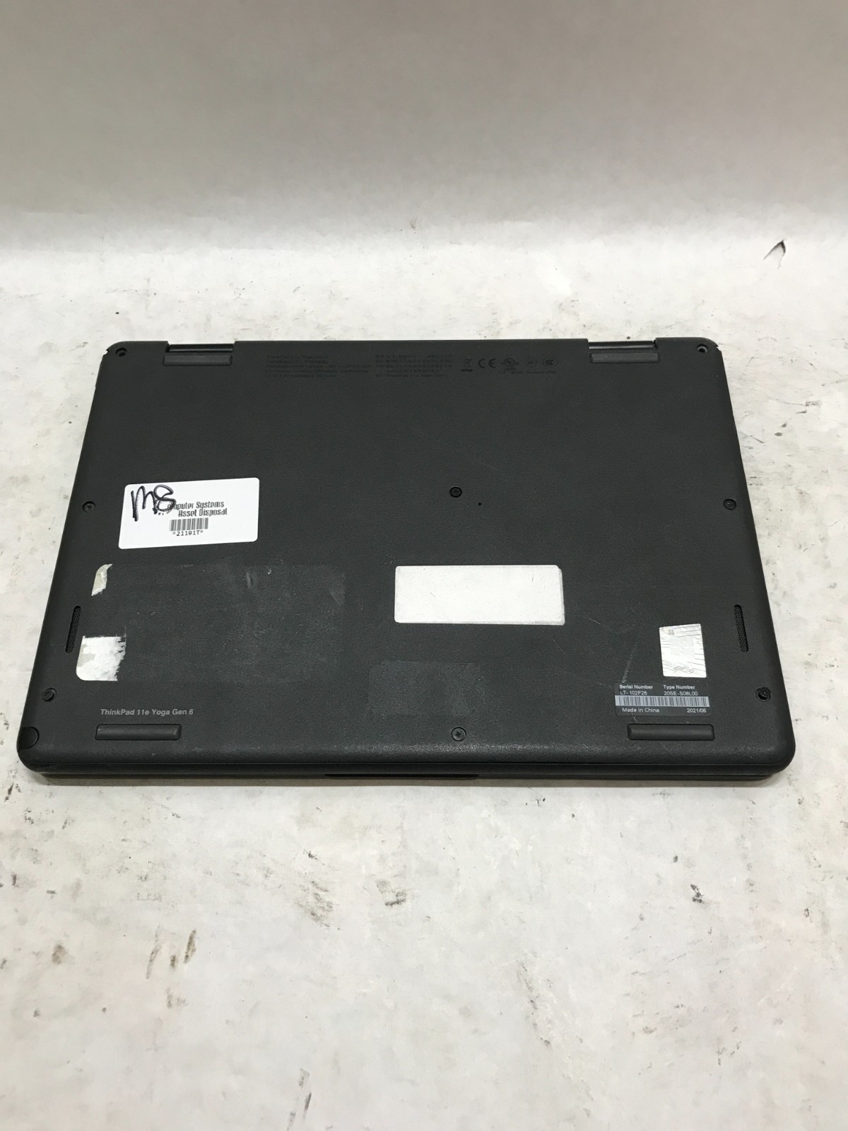 Lenovo ThinkPad 11e Yoga Gen 6 11″ Intel Core m3 NO RAM NO SSD/OS For Parts – DW
