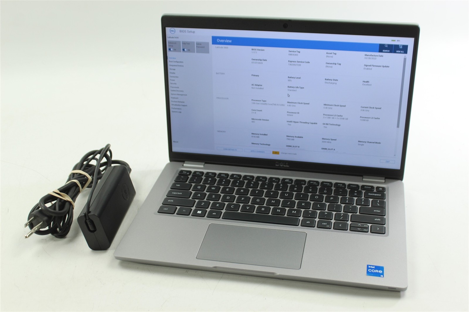 Dell Latitude 5430 14″ FHD i5-1235U 1.3GHz 8GB RAM NO SSD NO OS