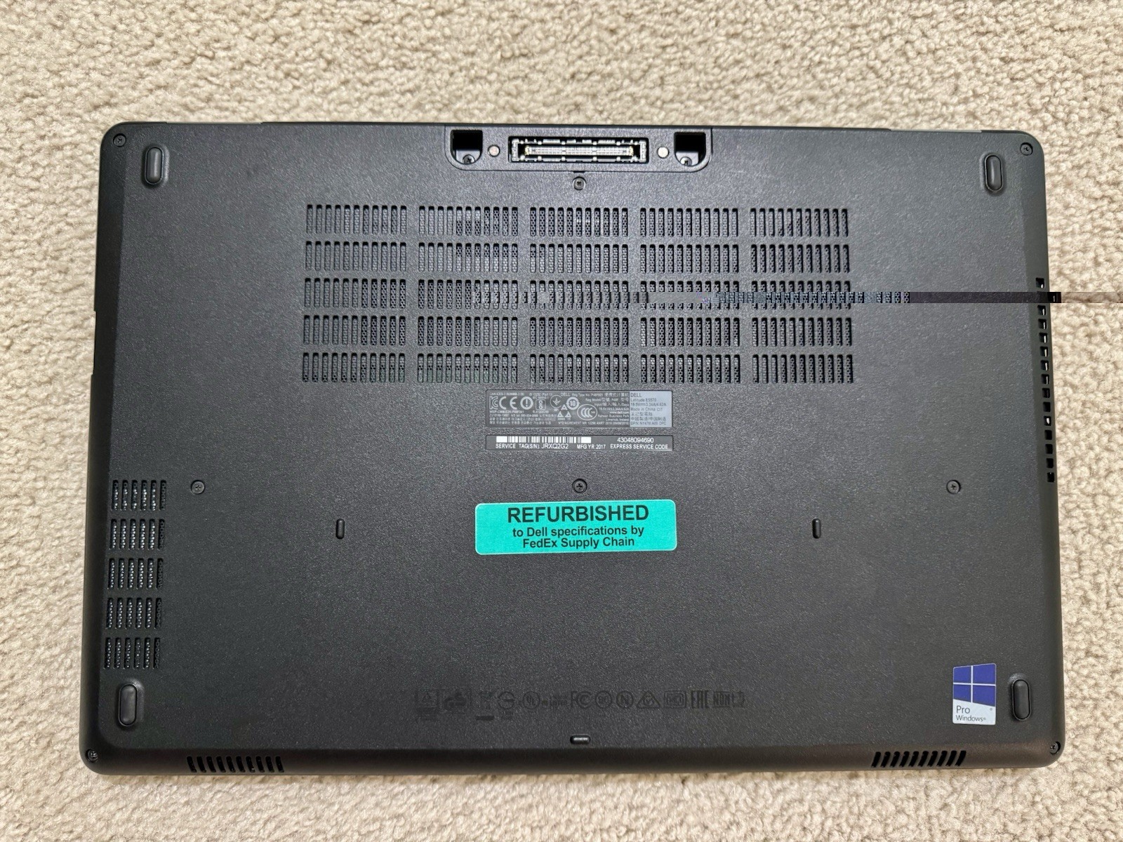 Dell Latitude E5570 i5-6440HQ 8GB 240GB Win11 Pro