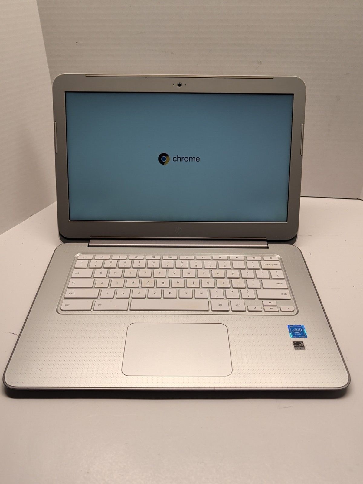 HP Chromebook 14-ak013dx White 14″ Intel Celeron Chrome OS Tested Working