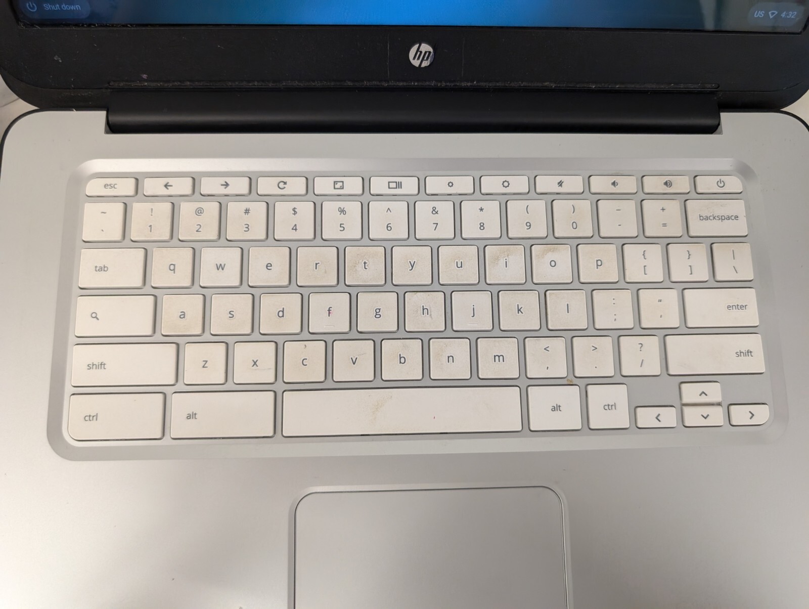 Lot 4 – HP Chromebook 14 G1 (J2L42UA#ABA) Intel Celeron 2955U (1.40GHz) *Read*
