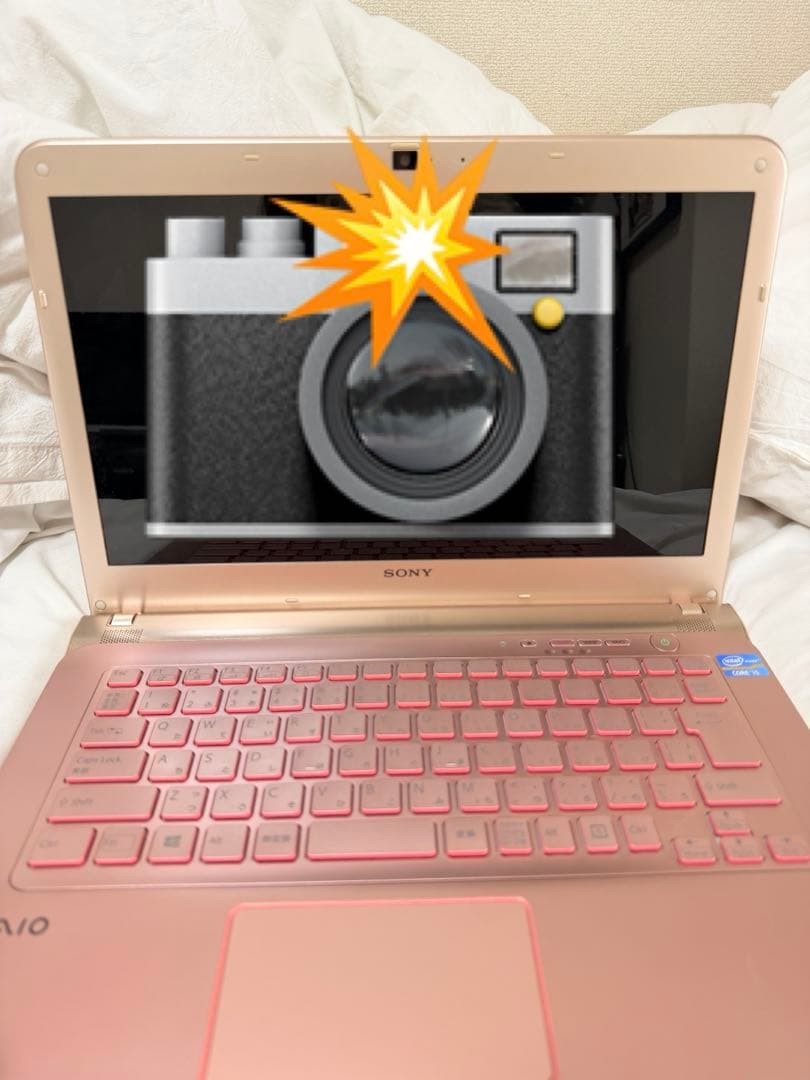 SONY VAIO Laptops Pink Compact Used Japan Genuine