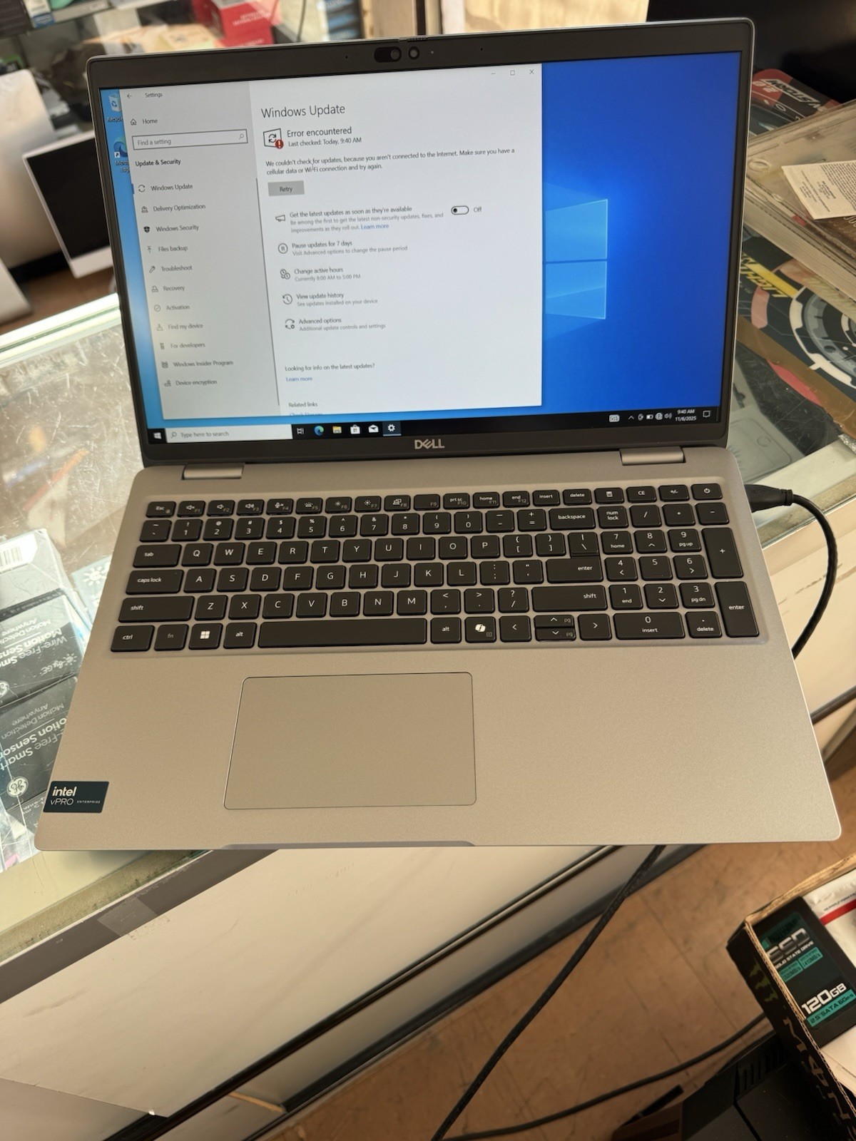 OEM Dell Latitude 5410 5411 Palmrest with Touchpad & Keyboard – 3JGVT