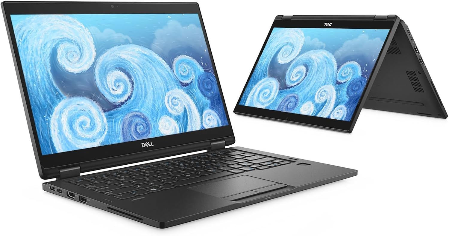 GRADE B DELL LATITUDE 7390 2-IN-1 13.3″ I7-8650U 16GB RAM 256GB SSD Win10Pro