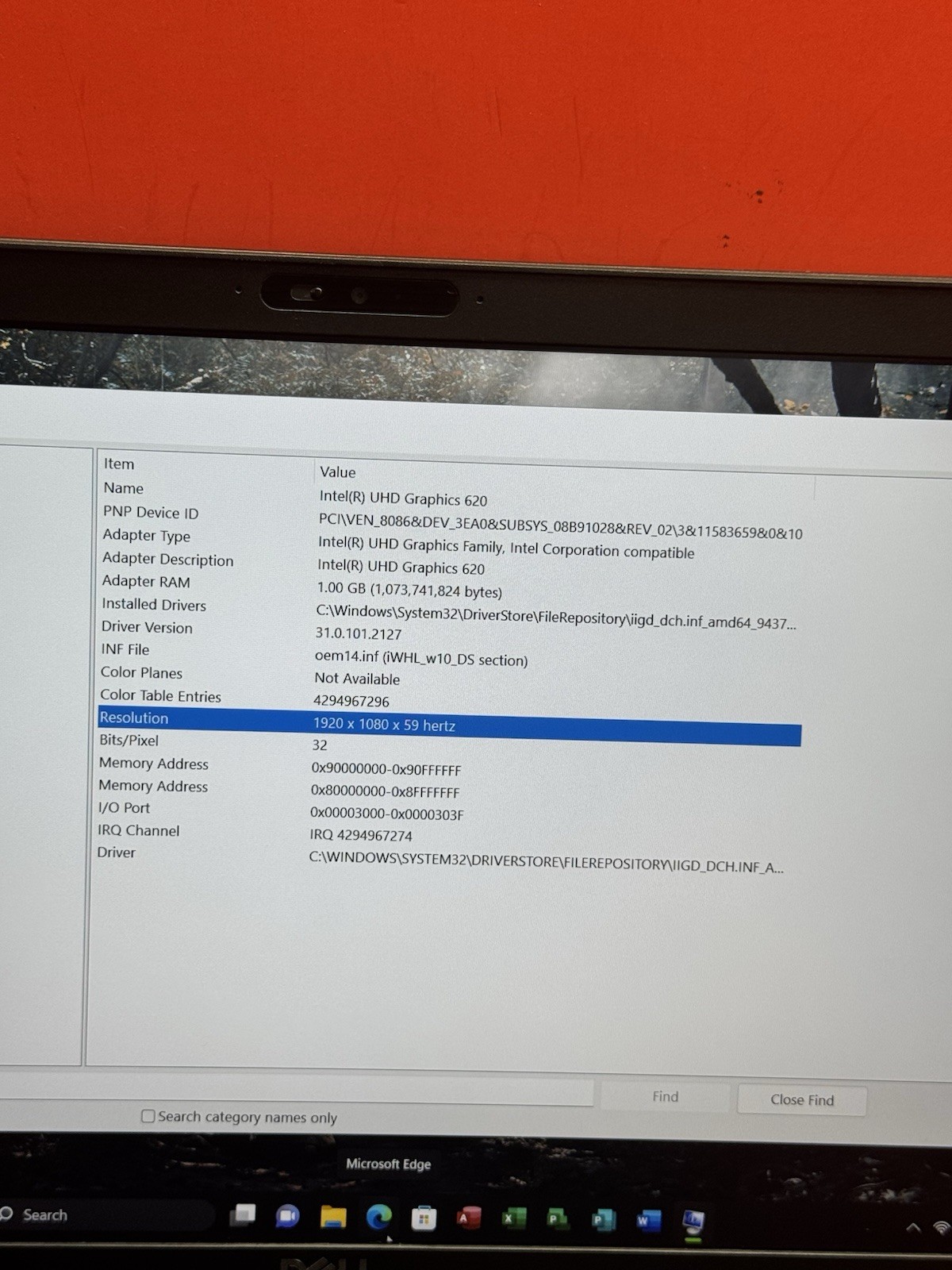 Dell Latitude 5500 15.6″ 8th i7-1.9GHz 16GB RAM 256GB SSD Windows 11pro