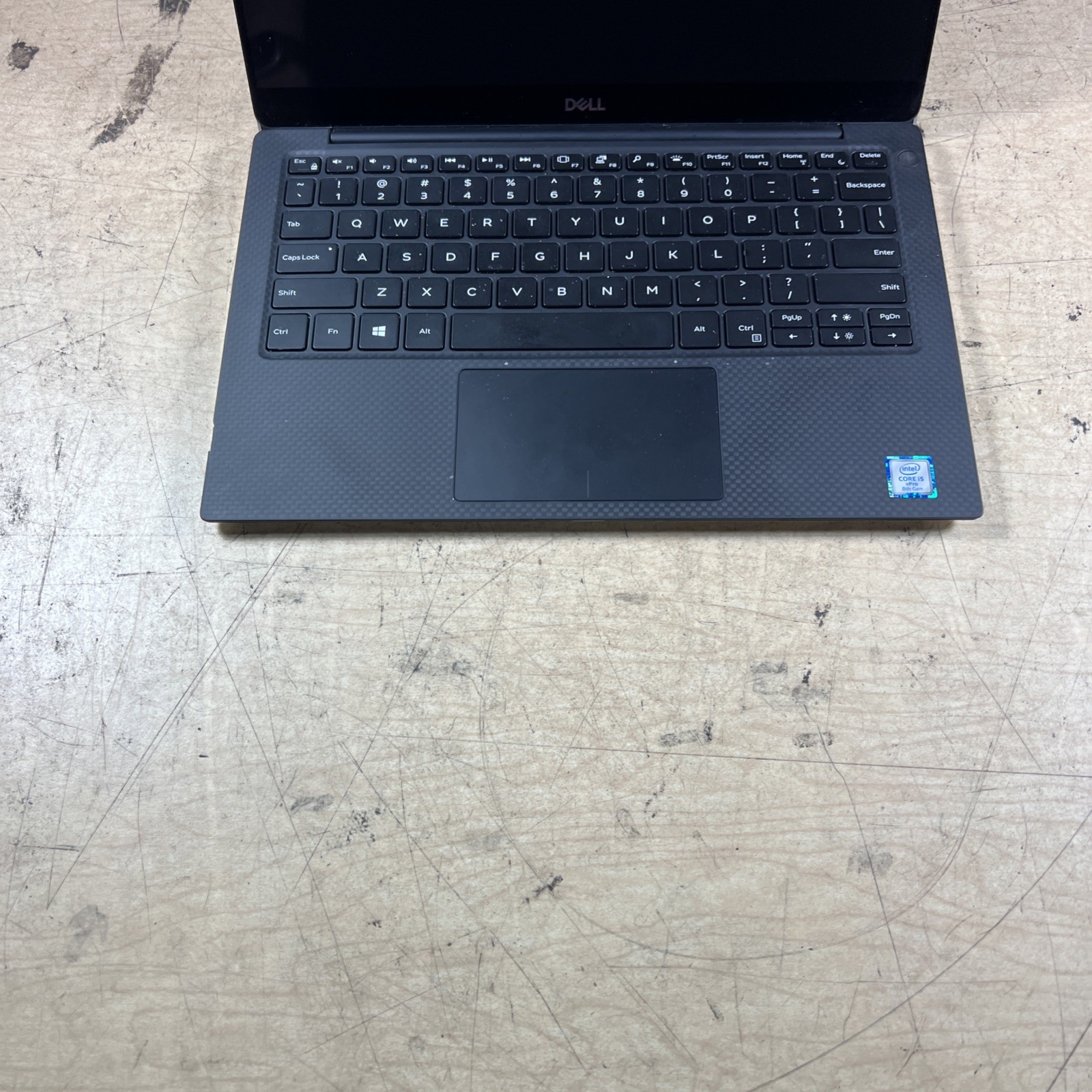 DELL XPS 13 9380 INTEL CORE I5 8TH GEN 8GB RAM **POWER ON NO IMAGE **NO HD