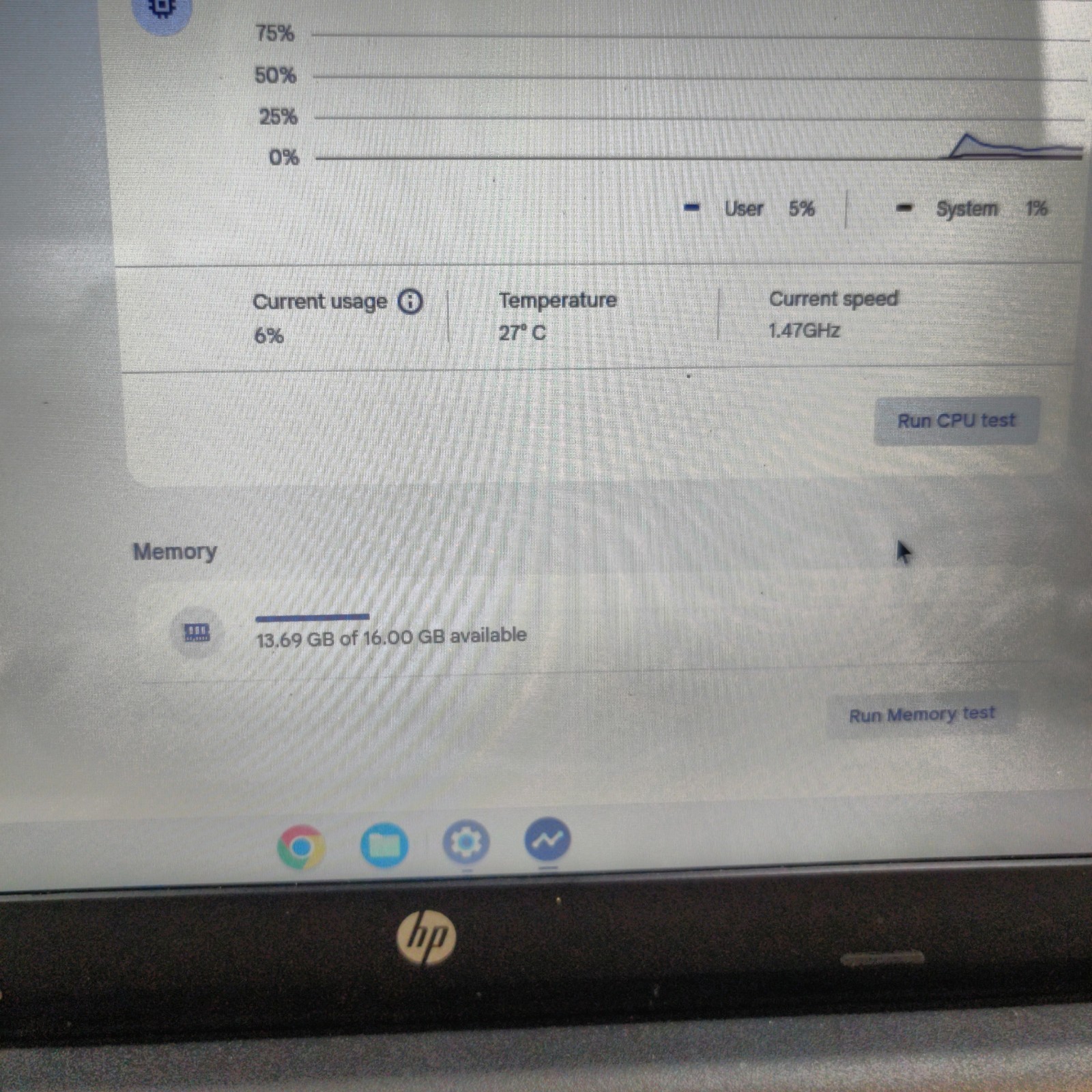 HP 15ba113cl AMD A10 9600P RADEON R5 2.4GHz 16GB RAM 1TB HDD CHROME FLEX OS READ