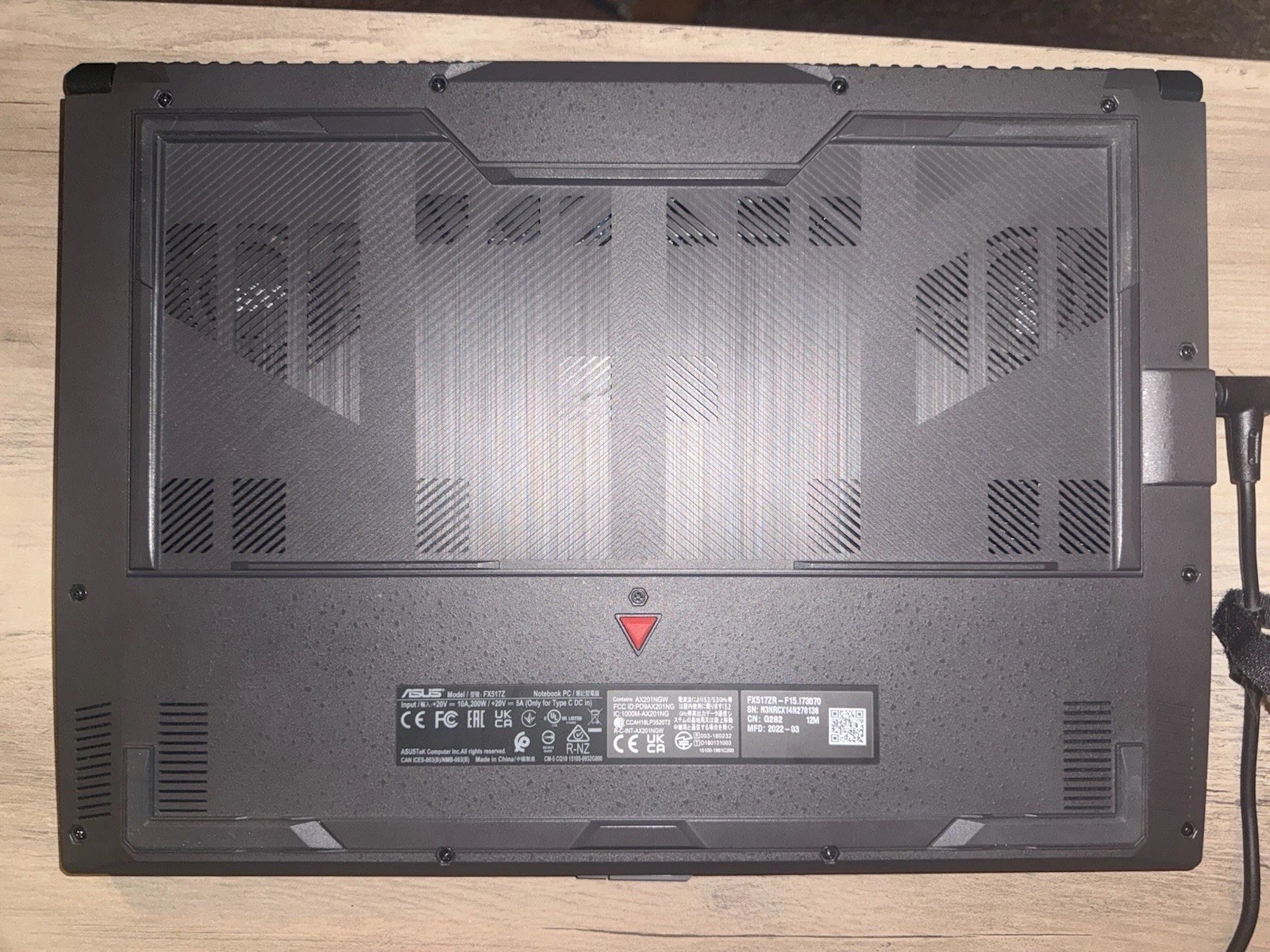 ASUS TUF Dash F15 FX517ZR 15.6″ 144Hz Gaming Laptop i7-12650H 16GB 512GB RTX3070