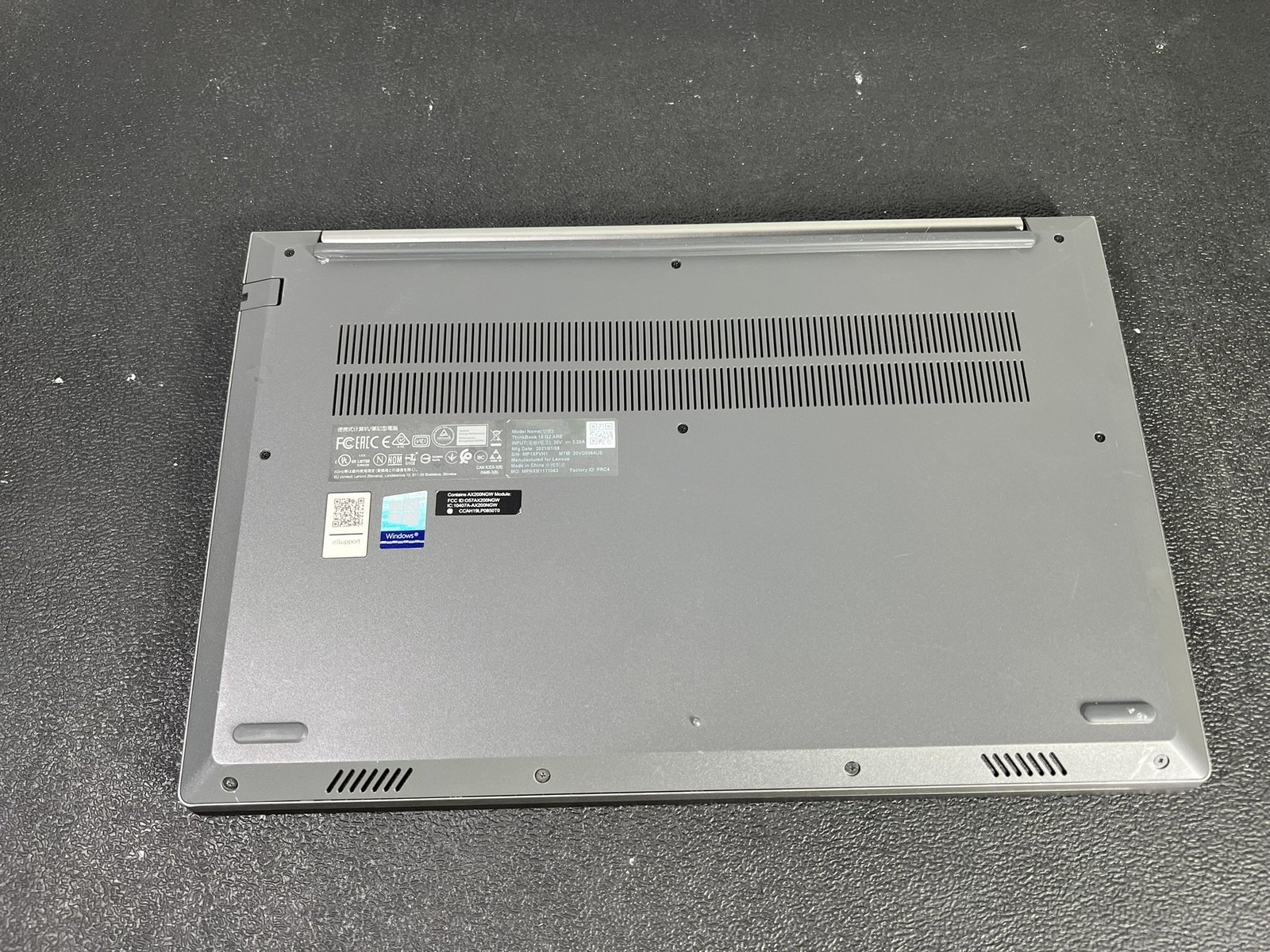 Lenovo ThinkBook 15 G2 ARE Ryzen 7 4700U 2GHz 16GB DDR4 512GB NVMe Touch – READ