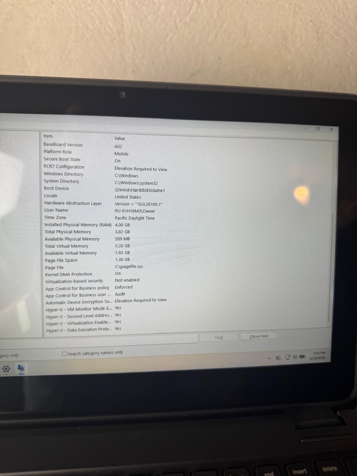 Dell Latitude 3120 Intel Celeron N5100 128GB SSD, 4GB RAM, 1.10 GHz Laptop #5090