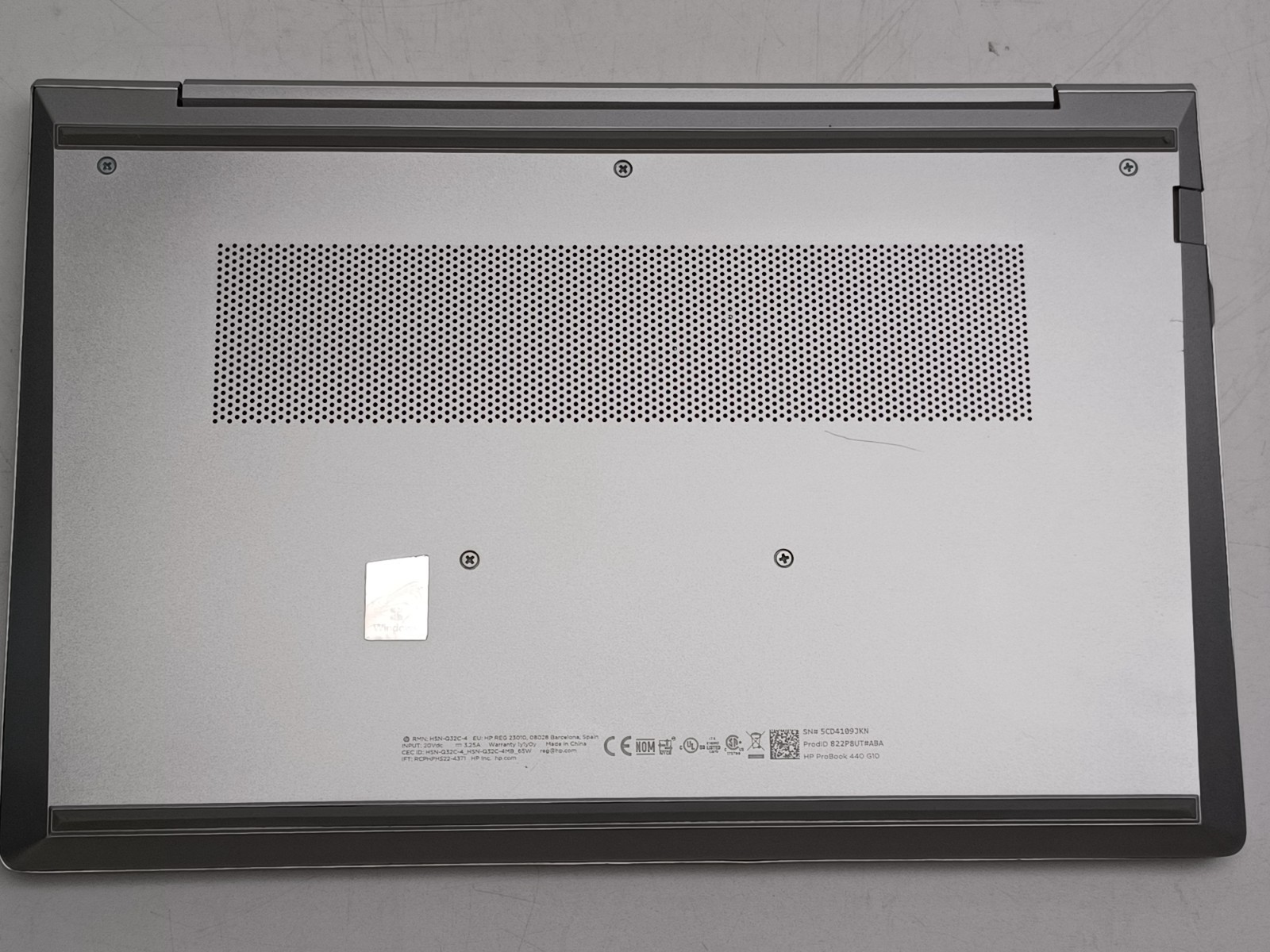 HP ProBook 440 G10 i7-1355U, NO RAM NO SSD NO OS NO CHARGER, For parts/Repair