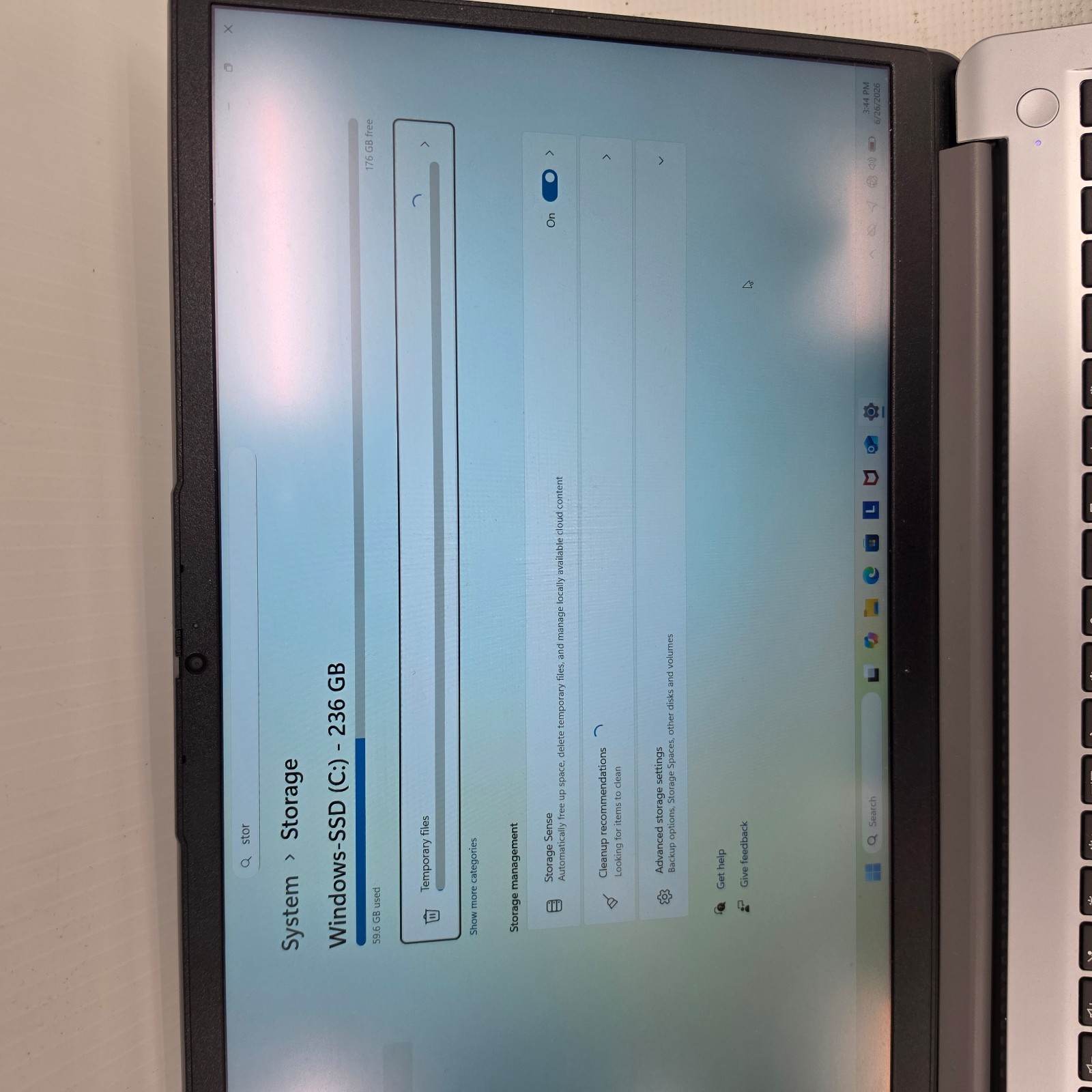 Lenovo Ideapad 1 15iau7 Win11H 15.6″ Touch Laptop 256GB SSD 1.2Ghz i3-1215u