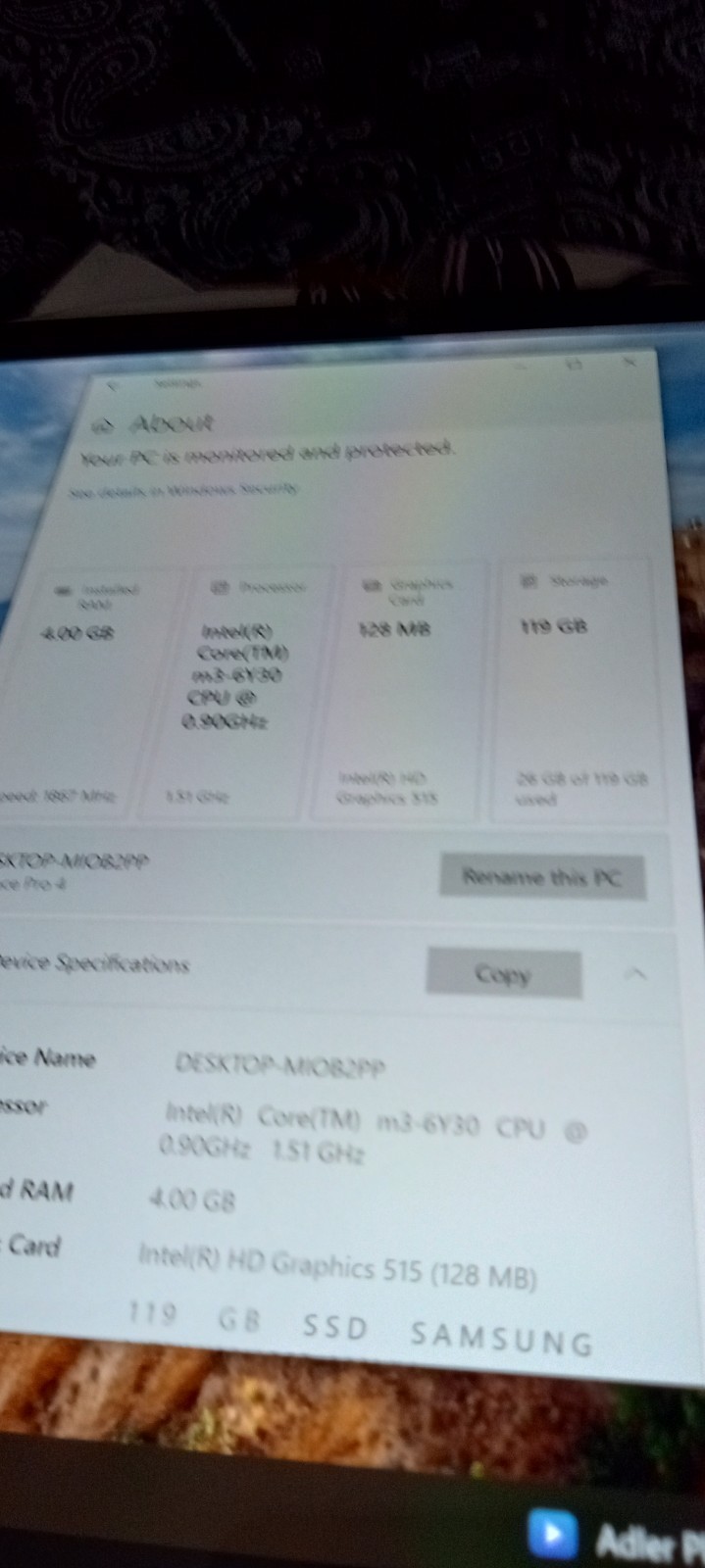 Microsoft Surface Pro 4 Model 1724 Works Great