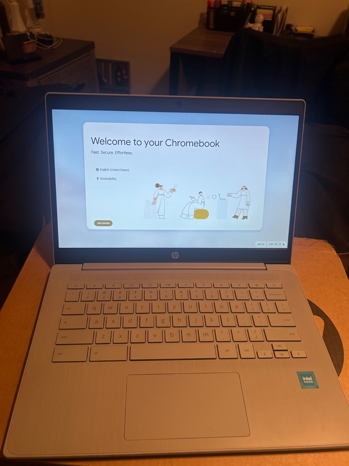HP Chromebook 14a-ne1013dx 14″ Intel Celeron N4500 4GB DDR4 64GB eMMC Chrome OS