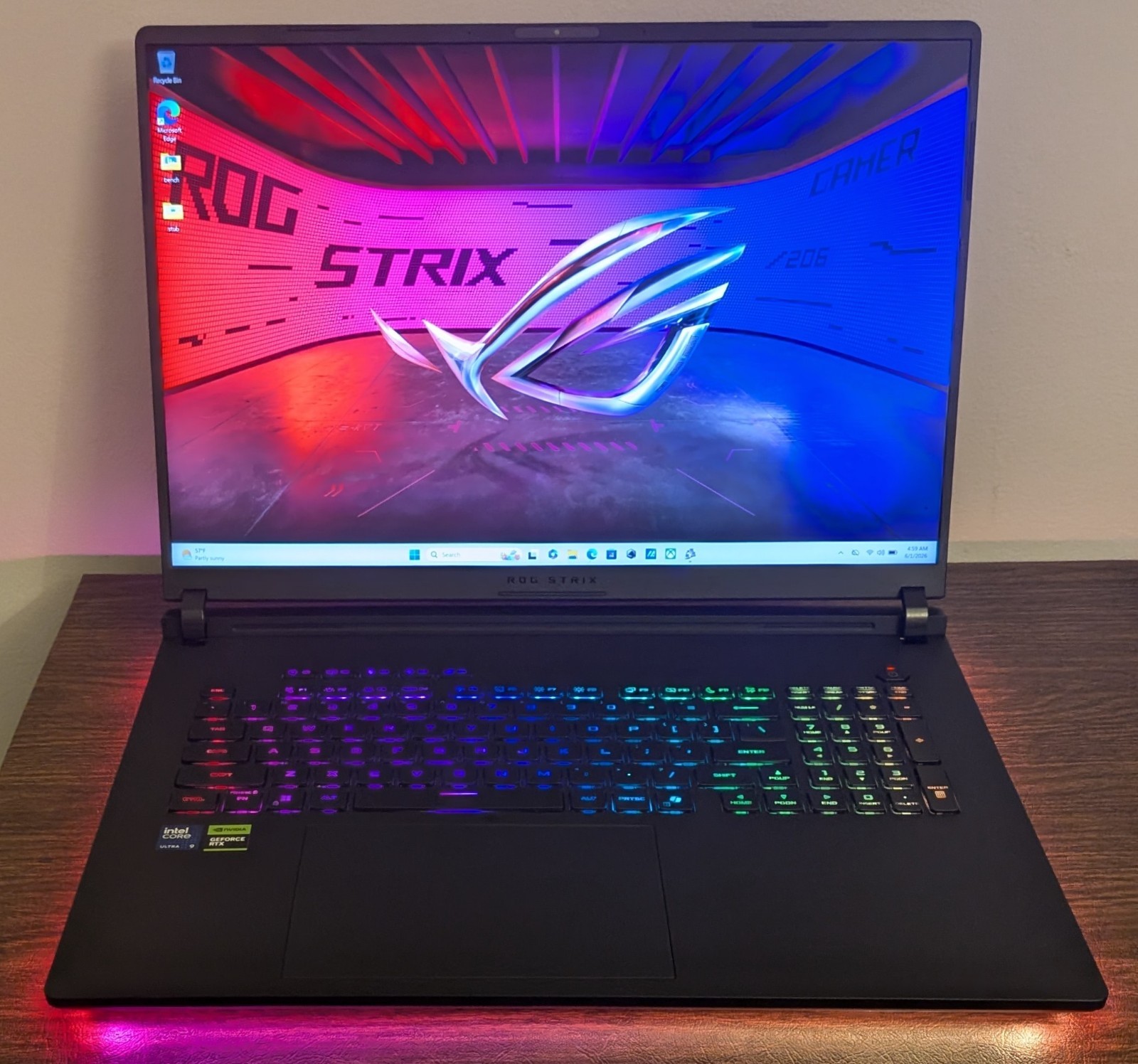 ASUS ROG Strix SCAR 18″ 2.5K 240Hz (Core Ultra 9 275HX, 32GB/1TB, RTX 5070 Ti)