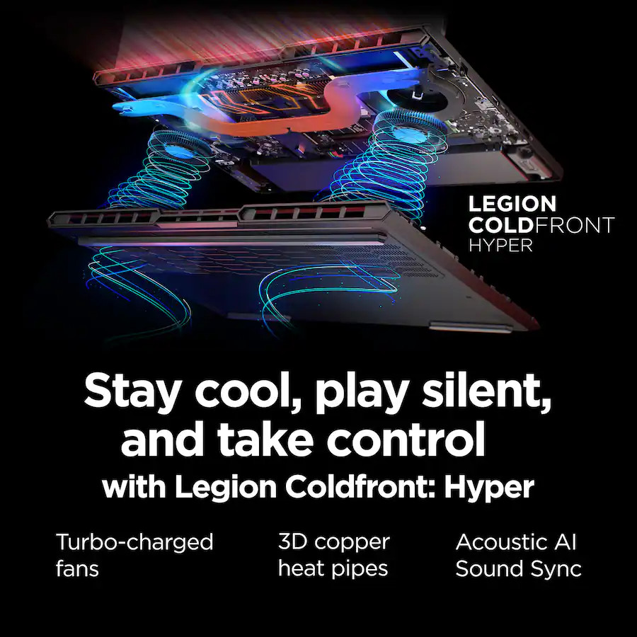 Lenovo – Legion Pro 5 16″ 2.5K Gaming Laptop – AMD Ryzen 9 8945HX – RTX 5060