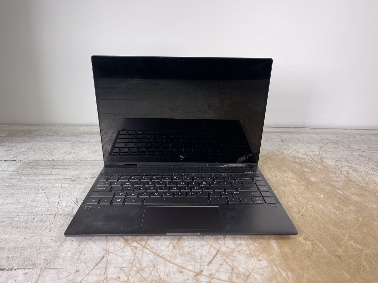 HP ENVY X360 M CONVERTIBLE AMD RYZEN 7 2700U @ 2.2GHz, 8GB RAM,NO HDD/OS-(PARTS)