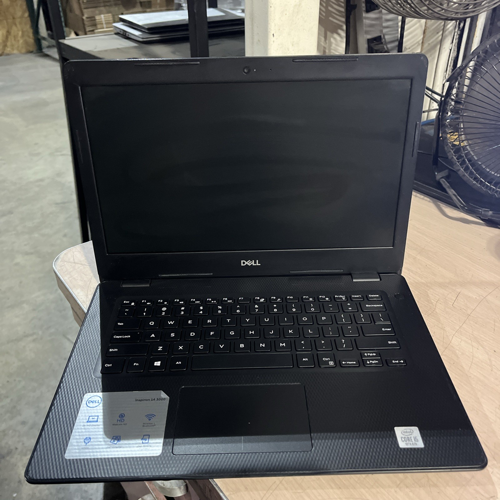 DELL INSPIRON 3493 INTEL CORE I5-1035G1 8GB RAM NO HD