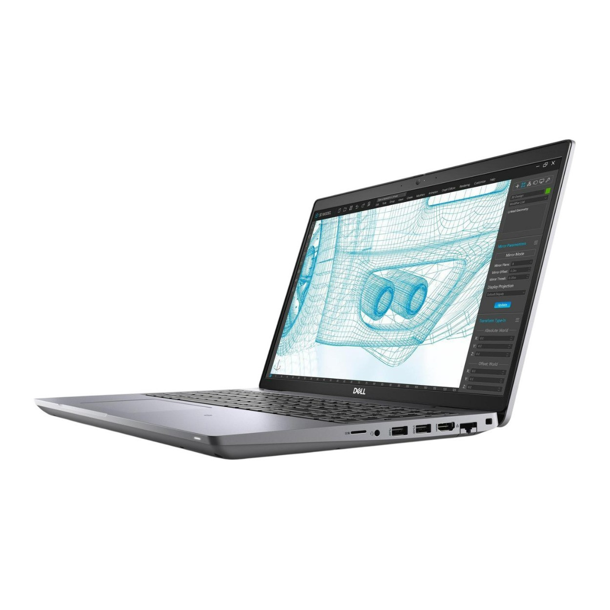 Dell Precision 3561 15.6 in FHD Core i7-11800H 32GB 512GB SSD Nvidia Win 11 Pro