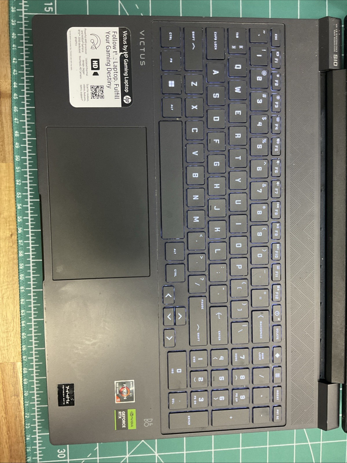 HP Victus 15 15.6″ AMD RYZEN 5 3.2GHz 16GB 512TB RTX 2050 4GB