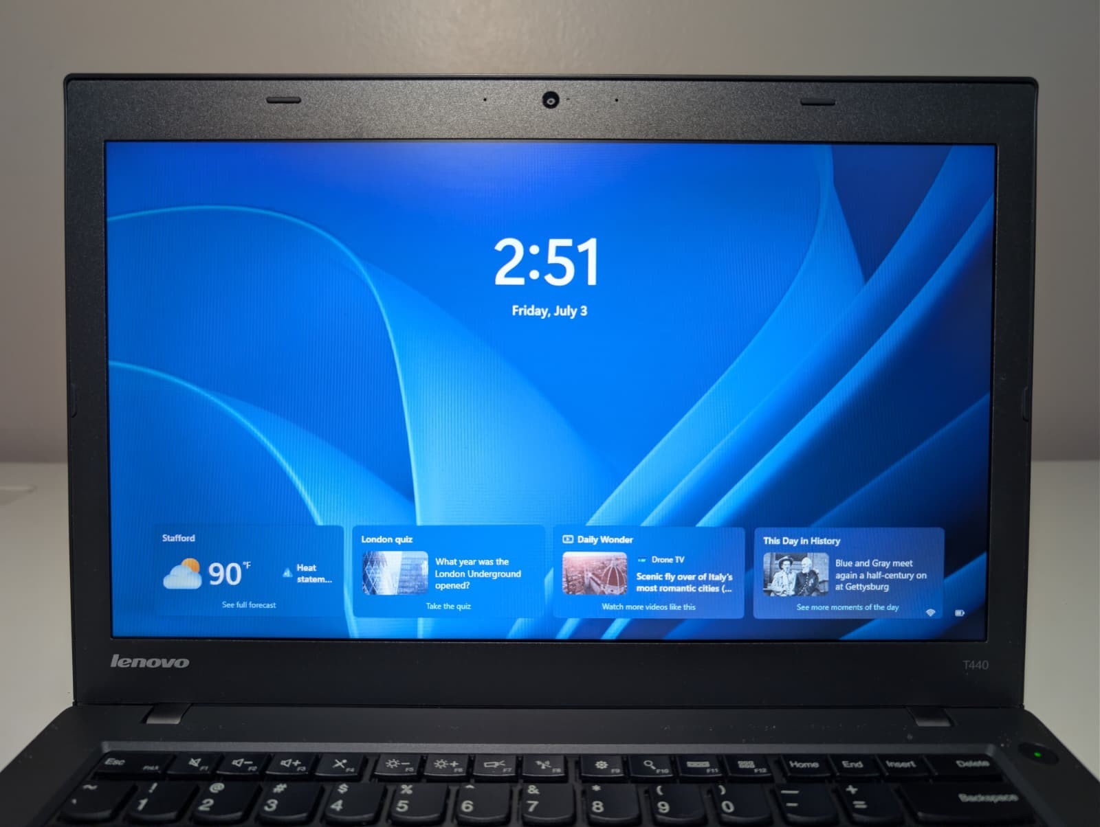Lenovo ThinkPad T440 | i5 4th Gen 8GB RAM 120GB SSD | HD Win 11 Pro Dual Batt