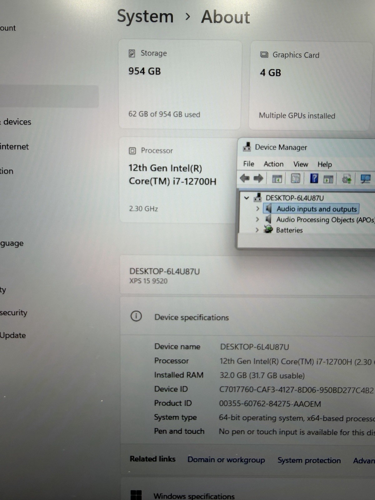 Dell XPS 15 9520 15.7″ Intel i7-12700H 32GB 1TB SSD RTX 3050 Ships Today !