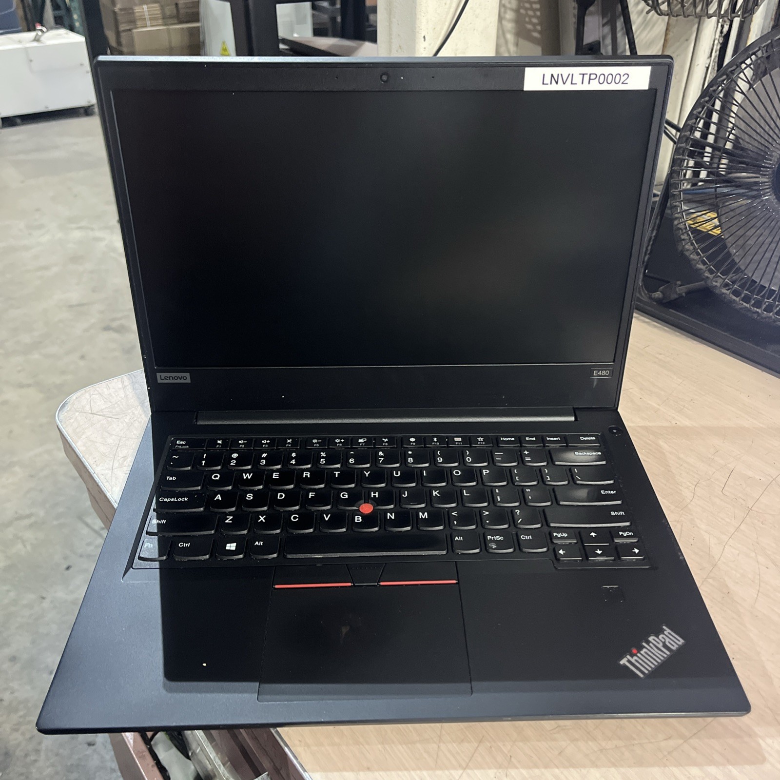 LENOVO THINKPAD E480 INTEL CORE I3-7020U 2.30GHZ 8GB RAM NO HD