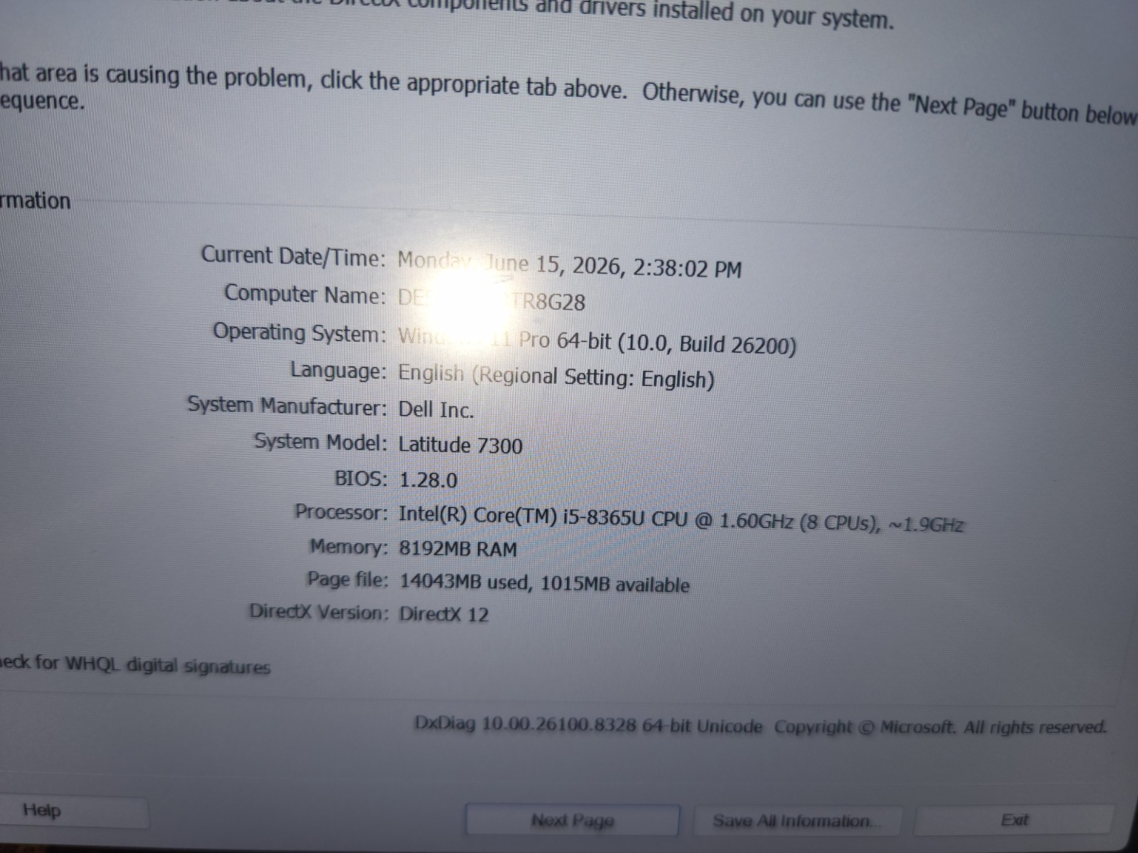 Dell Latitude 7300 13.3″ Business Laptop Core i5 8GB RAM 256GB SSD Win 11 Pro