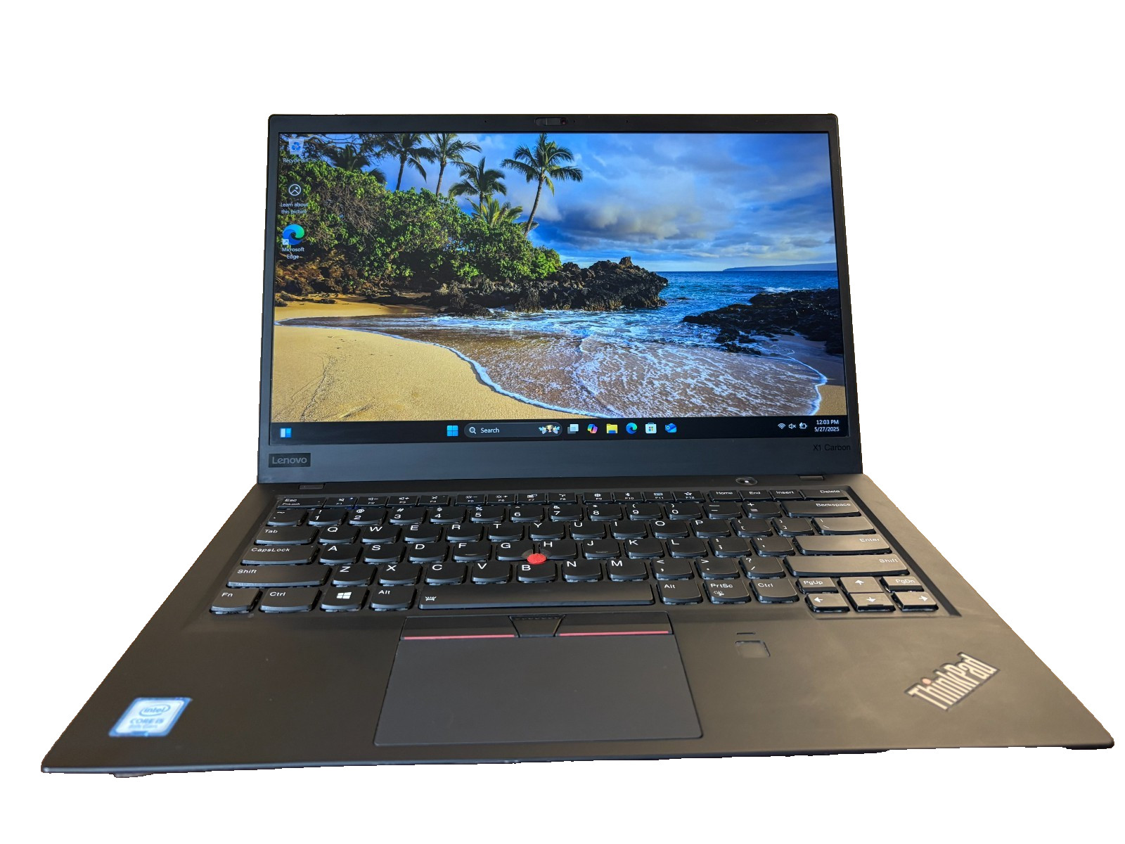 Lenovo ThinkPad X1 Carbon 6th Gen 14″ FHD Laptop i5-8350U 8GB 500 SSD W 11