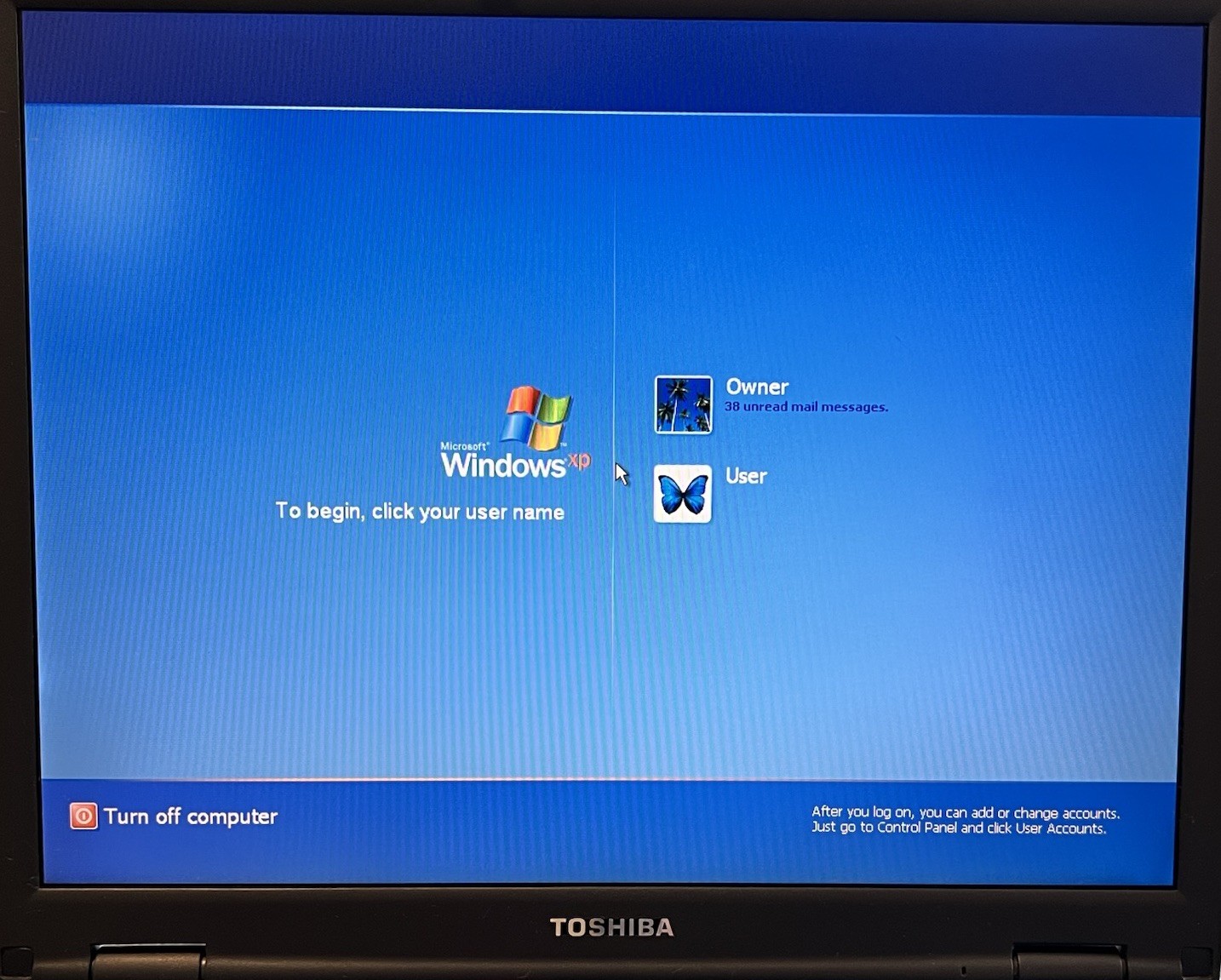 Toshiba Satellite 1805 Windows XP Laptop Tested DVD AC Adapter 496MB RAM