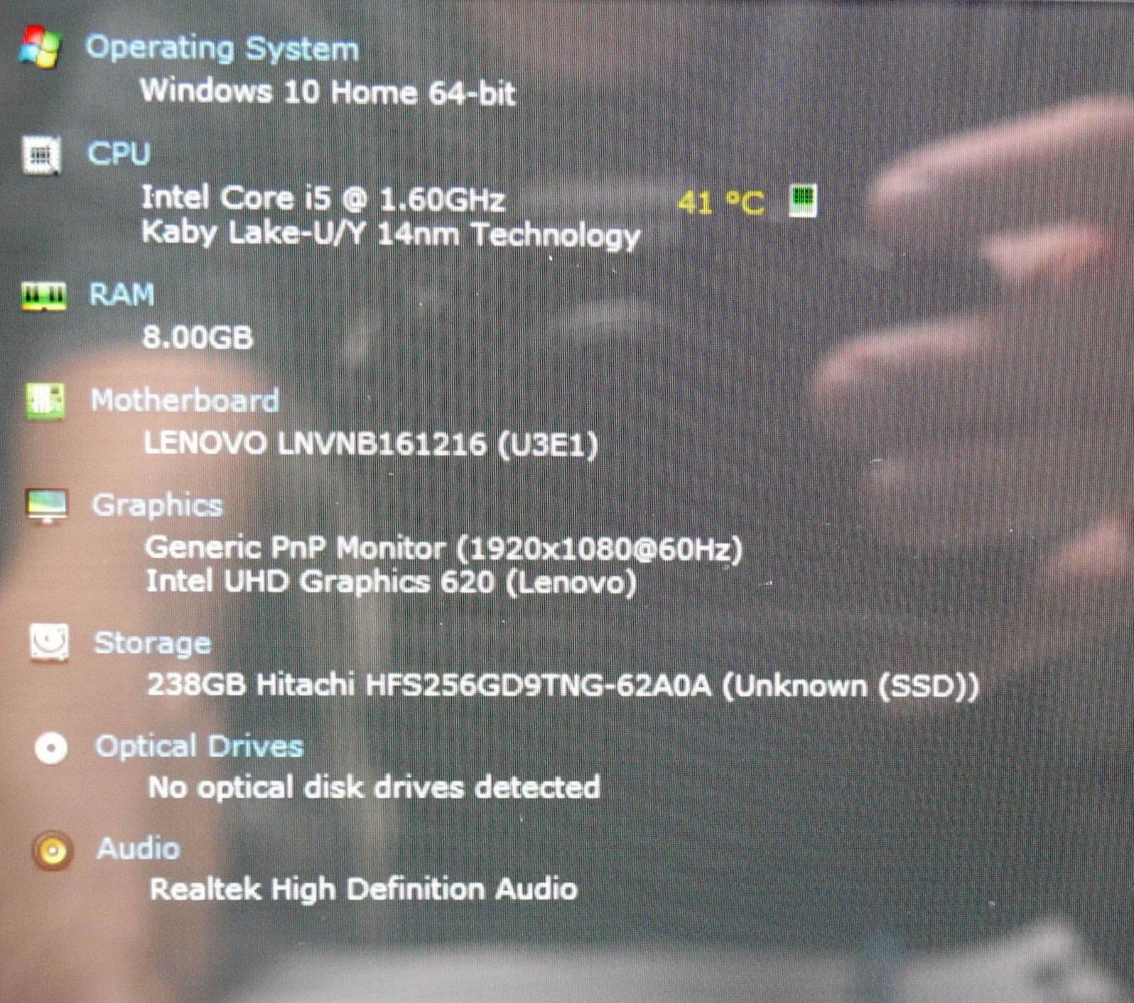 15.6″ FHD 2-in-1 Lenovo Yoga 730-15IKB Core i5-8250U 8GB 256GB SSD Windows 10