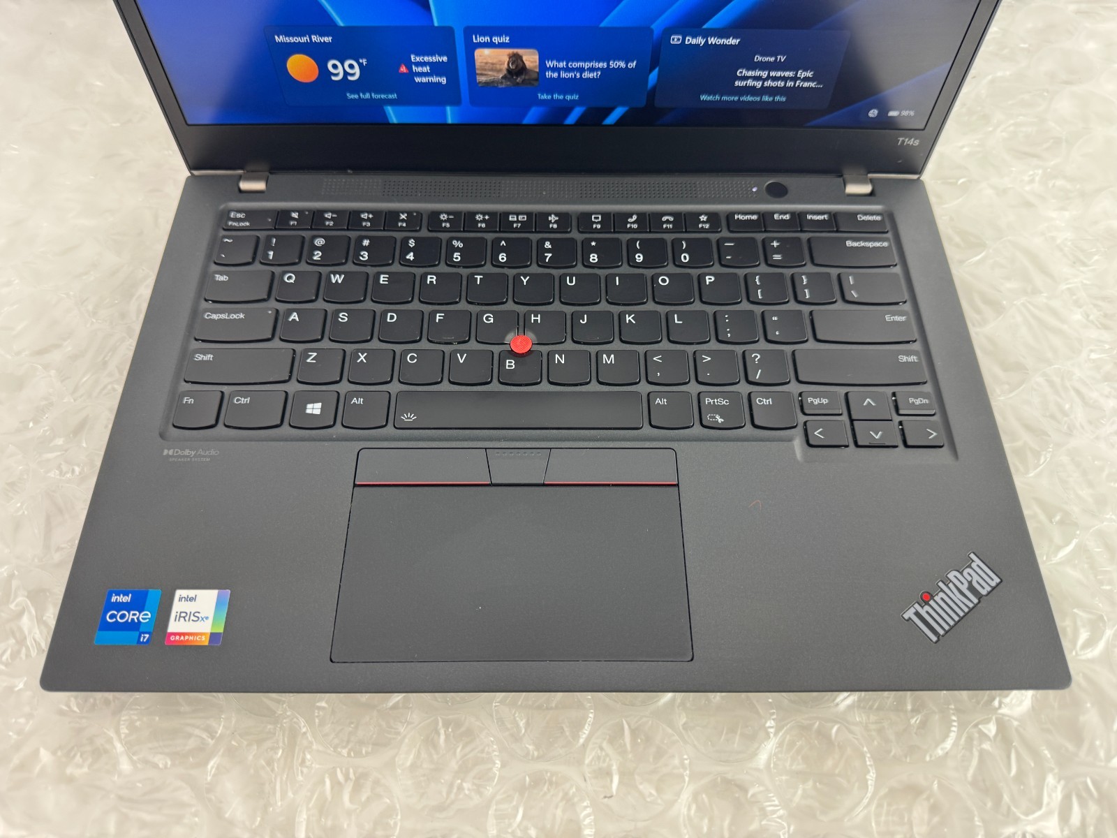 Lenovo ThinkPad T14s Gen 2 i7-1165G7 16GB 512GB SSD 14″ FHD Win 11 Pro
