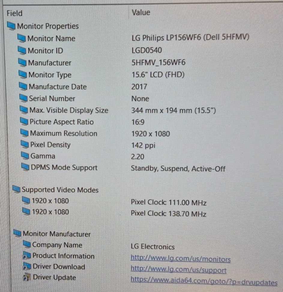 Dell Precision 7530 15.6″ i7-8750H 2.20GHz 16GB 256GB Quardo P1000 Win11Pro