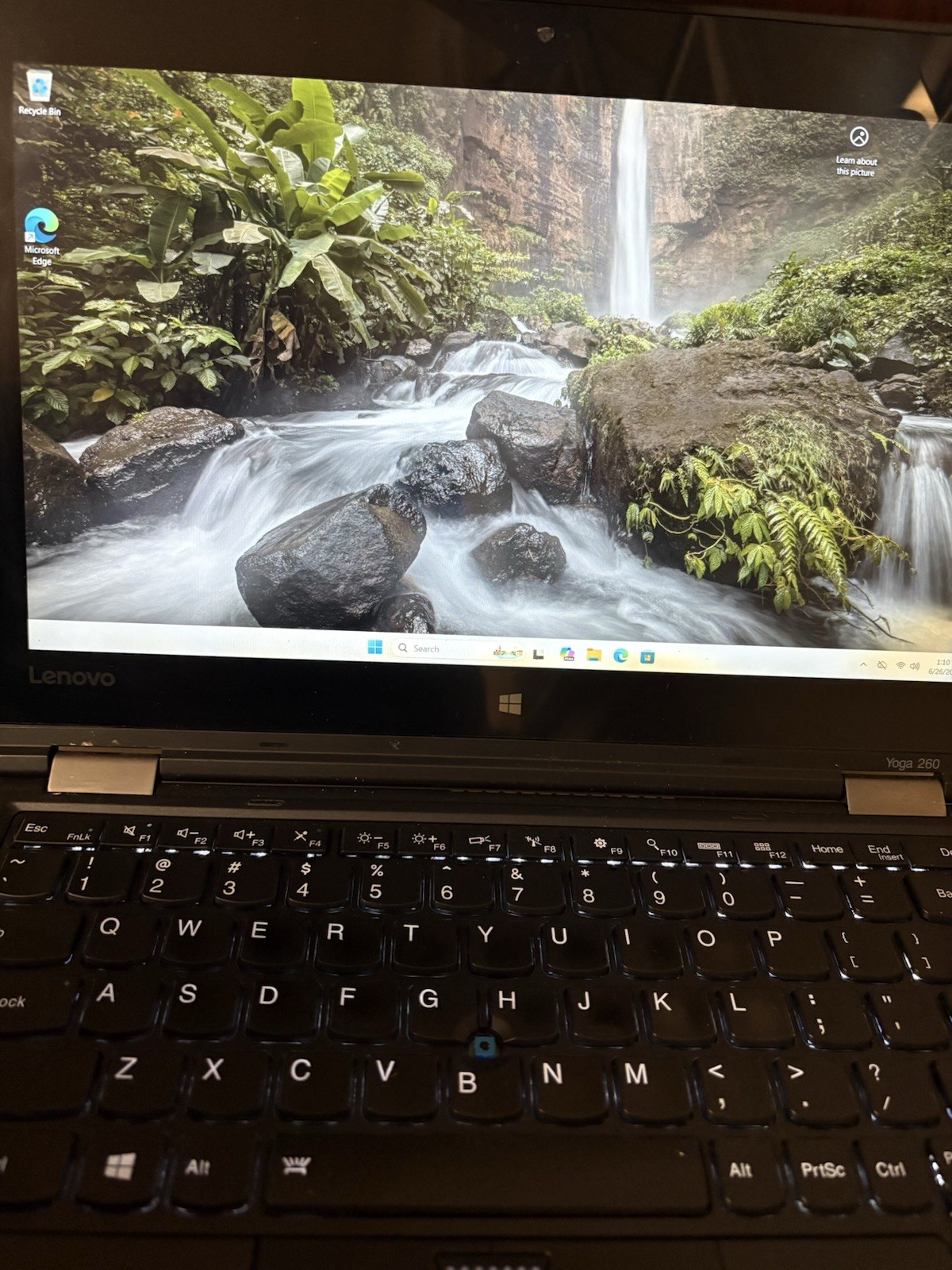Lenovo ThinkPad Yoga 260 Intel Core i5-6200U@2.30GHz 8GB RAM 256GB SSD Win 11