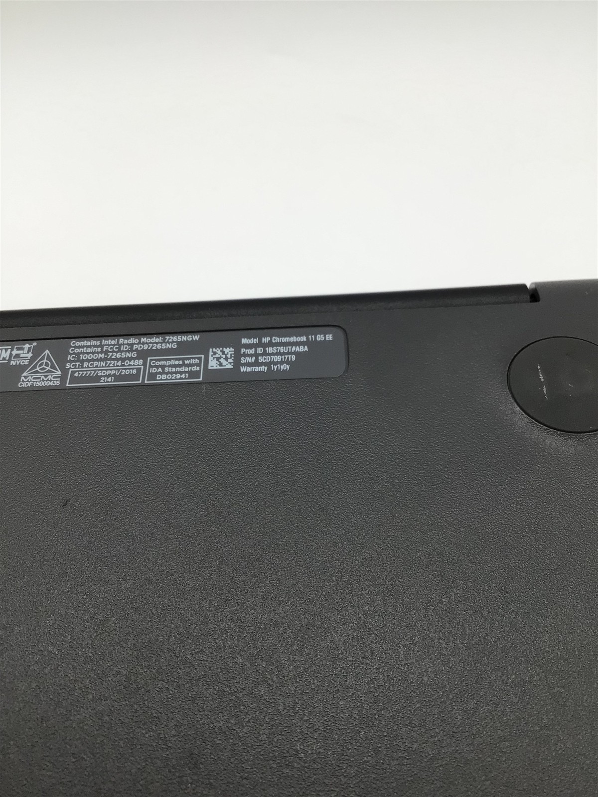Lot of 5 HP Chromebooks 11 G5/14 G5 16GB/32GB