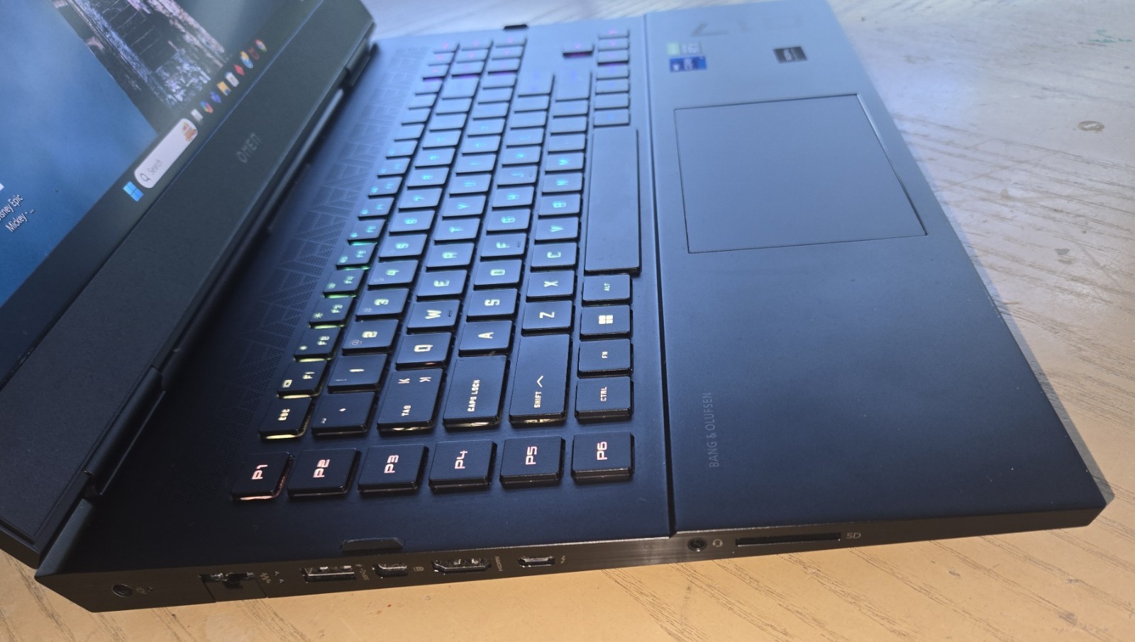Omen 17-CK1797NR, i7-12800HX WIN 11, 16GB RAM, RTX 3070TI, 1TB SSD Gaming Laptop