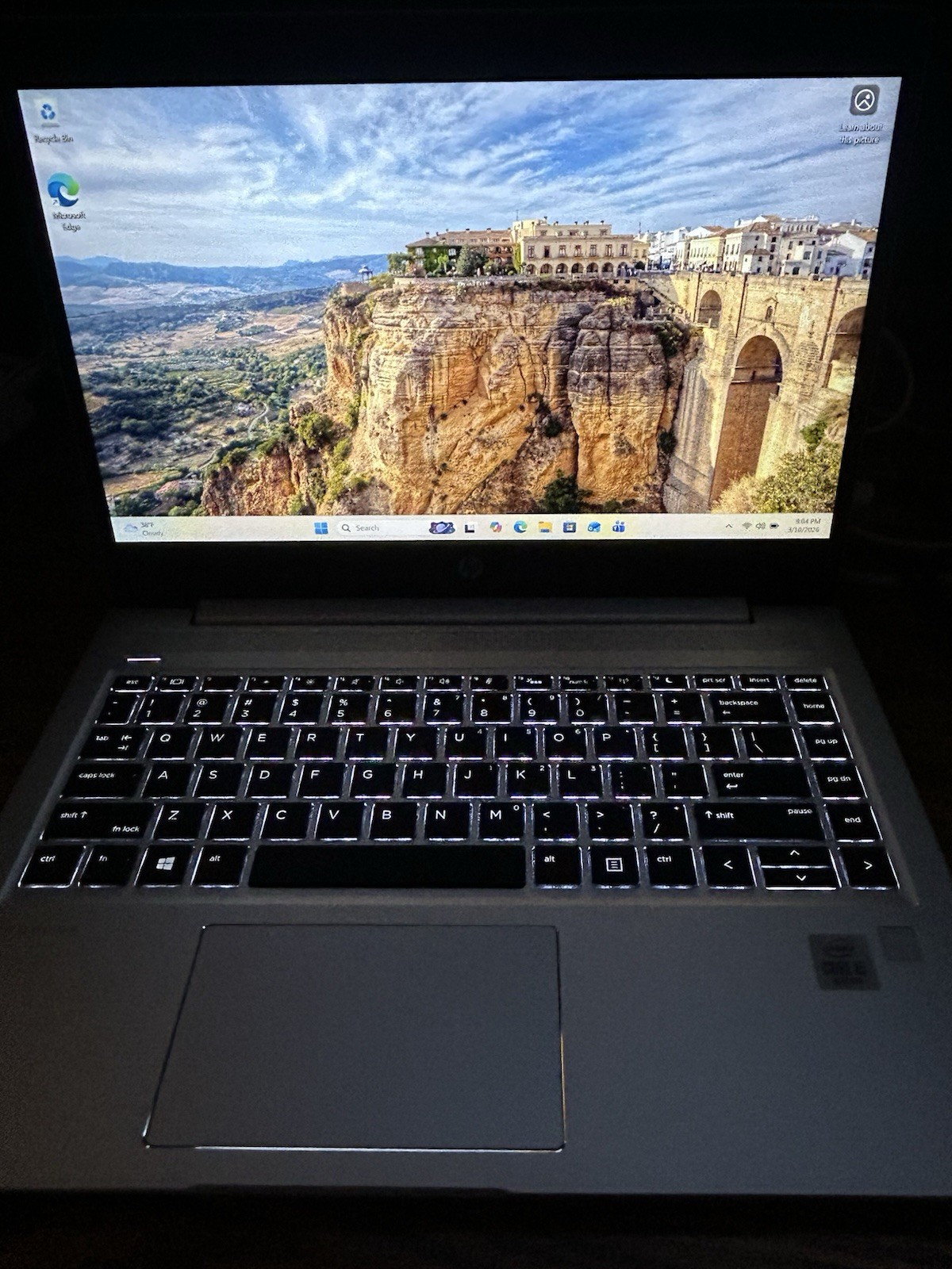 HP ProBook 440 G7 i5-10210U 32GB RAM 238GB SSD 14″ Silver Windows 11 Pro Laptop