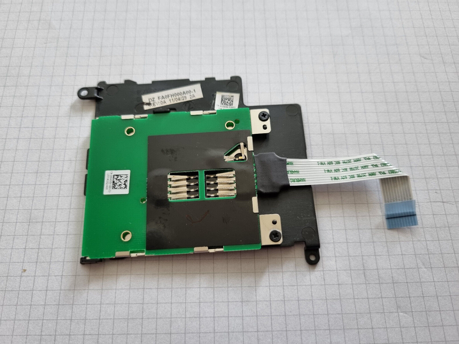 DELL LATITUDE E 6520 Smart Card Reader A10A56 0KW0GV